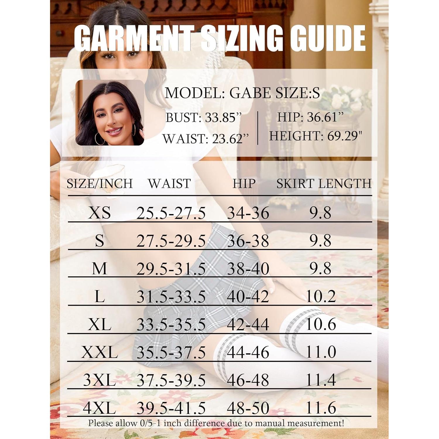 Falda Plisada Avidlove Mini Cuadros Sexy para Mujeres