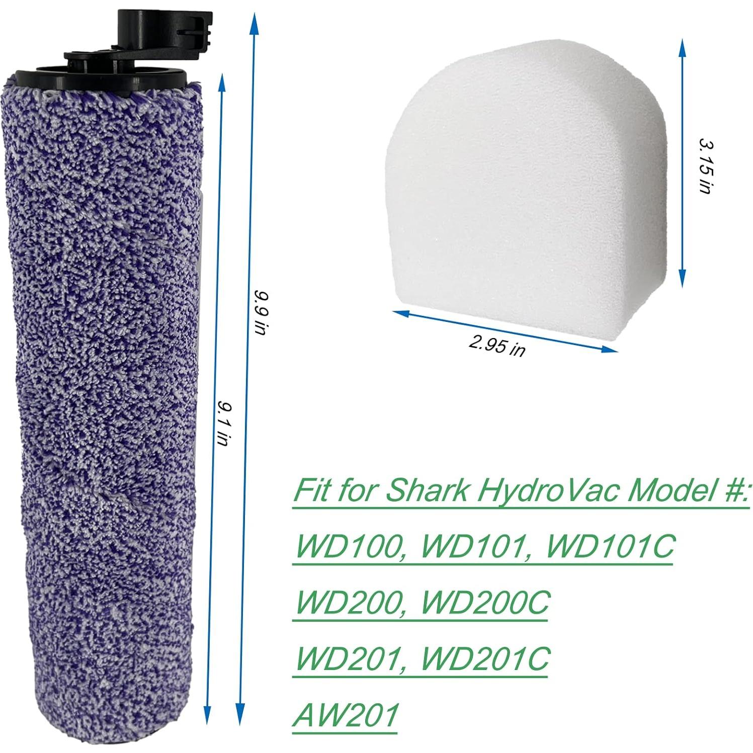 Rodillos de Cepillo Dttery y Filtros para Aspiradora Shark