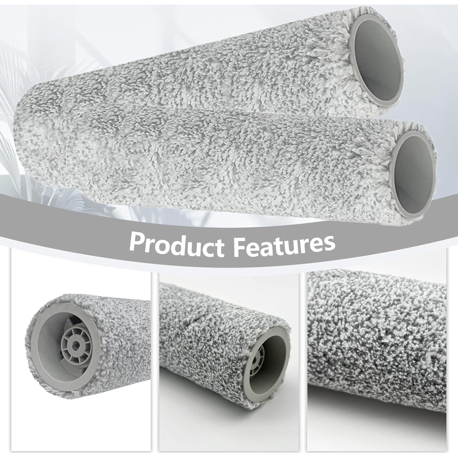 Pad de Mopa Rodante Frexusuent para Aspiradora Robot Ecovacs Deebot X8 Pro Omni