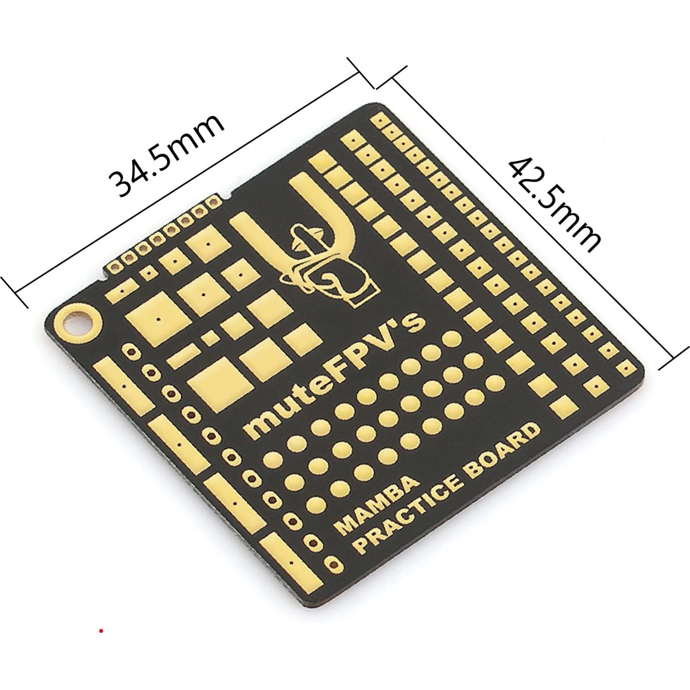 Placa de Práctica de Soldadura Diatone Mamba 4 Piezas FPV