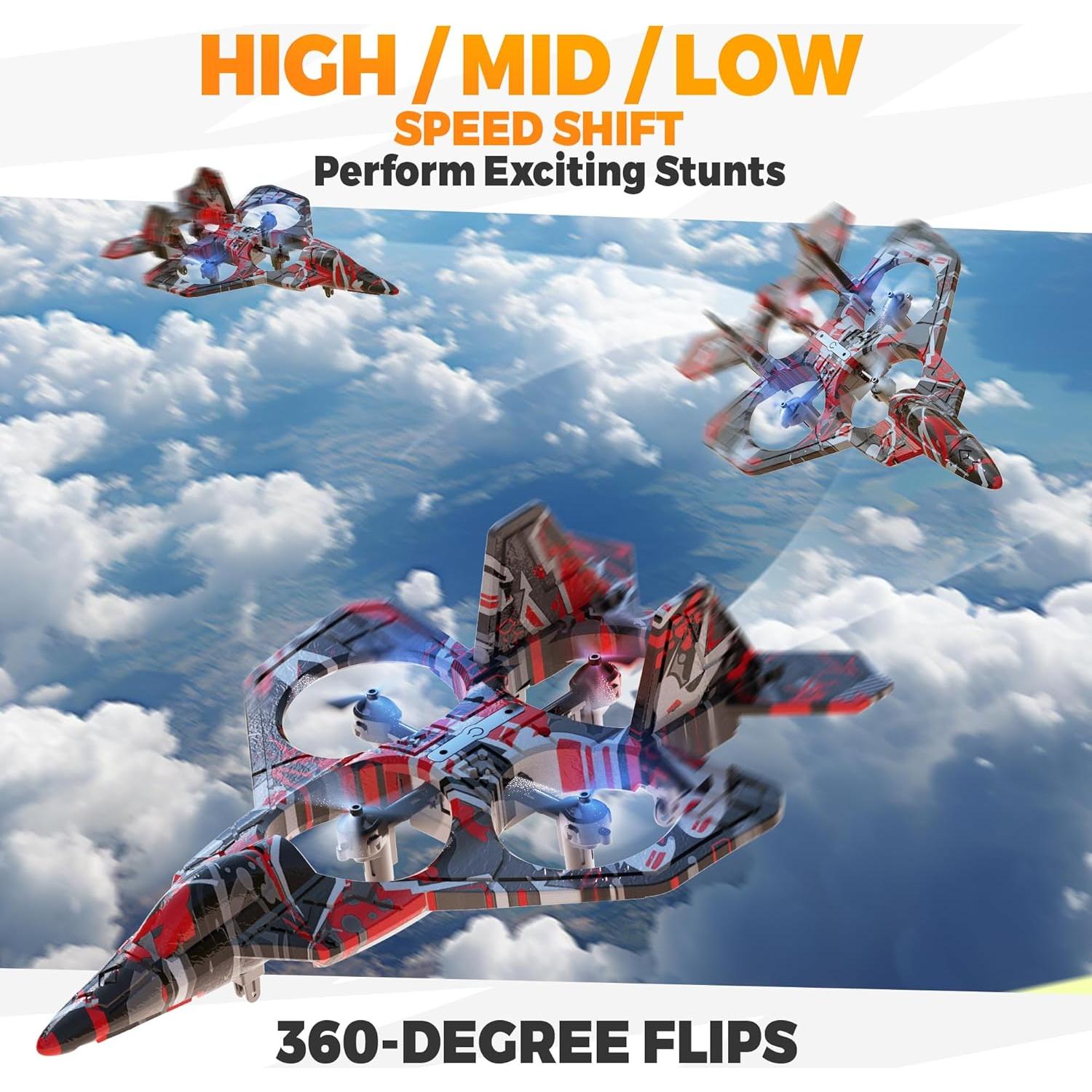 Dron Mini BEZGAR HQ057X Control Remoto Acrobacias 0.5kg