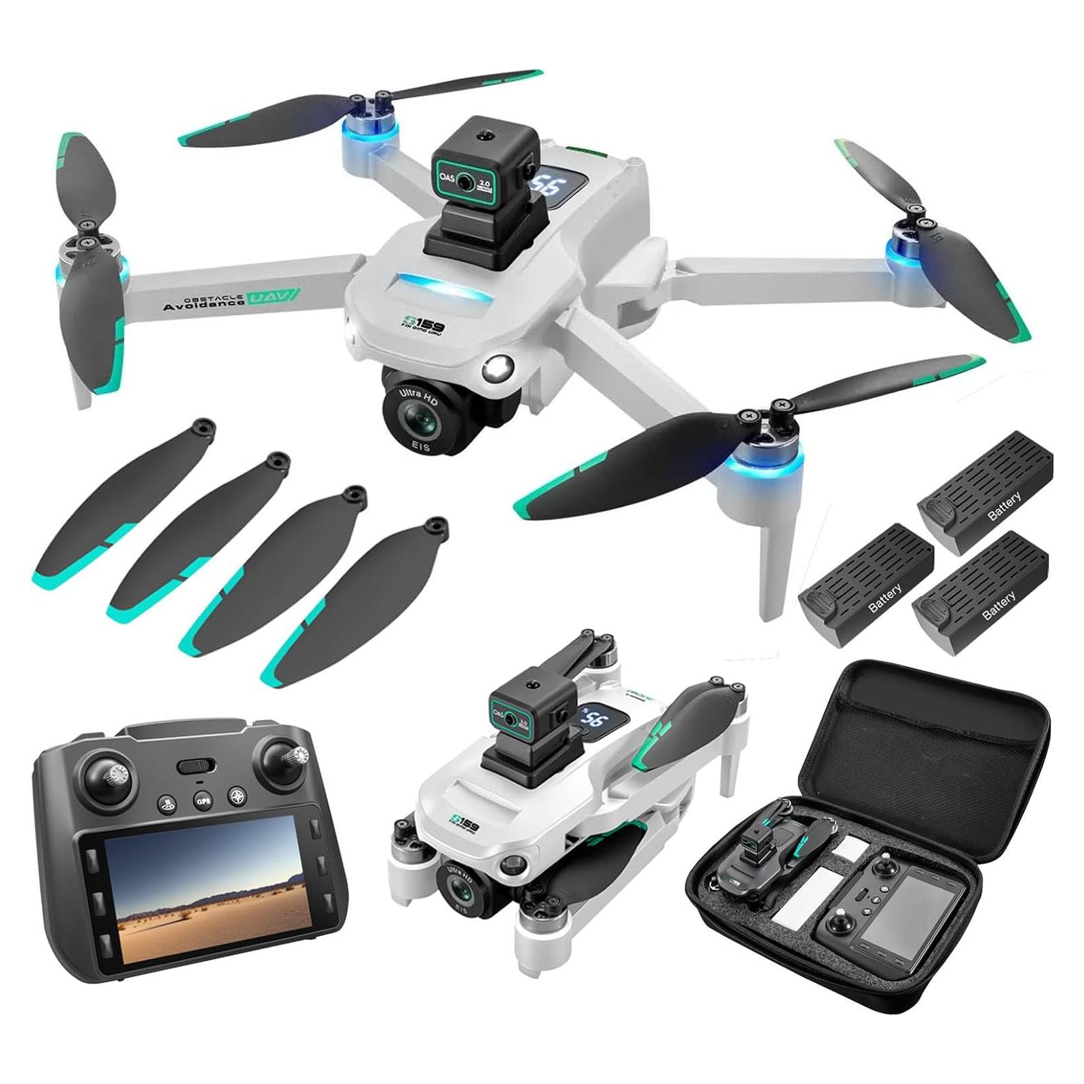 Dron Jardhom 4K con cámara GPS y control remoto 5G