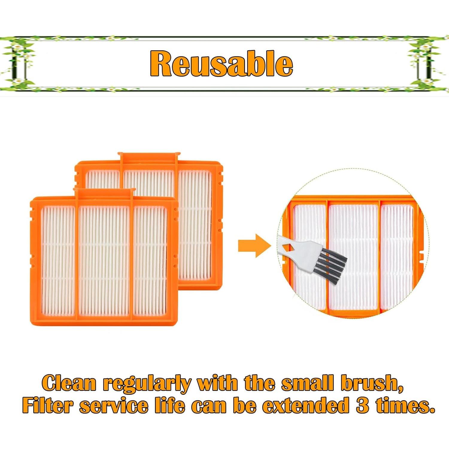 Filtros de Reemplazo HEPA y Pre-Motor Pdoucgia para Shark AV2501AE