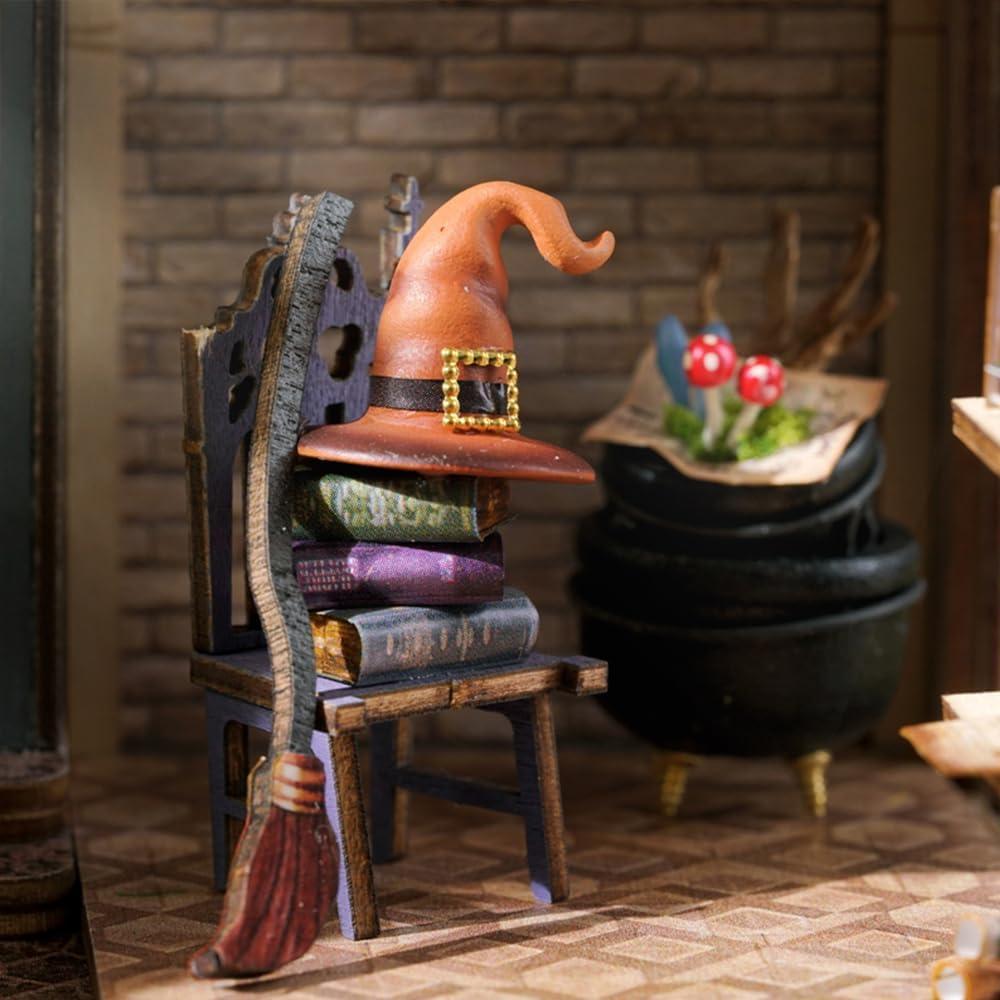 Kit de Mini Casa de Muñecas DIY Lannso con Cubierta Antipolvo