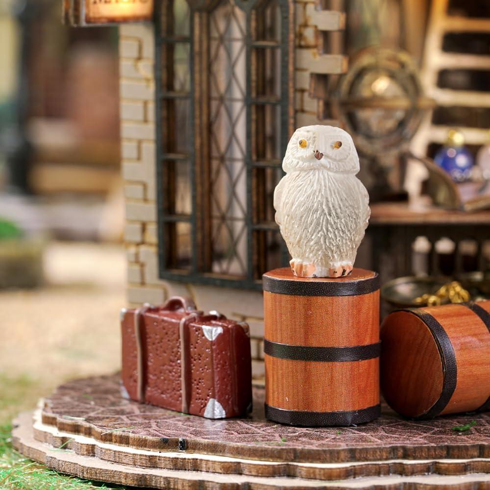 Kit de Mini Casa de Muñecas DIY Lannso con Cubierta Antipolvo