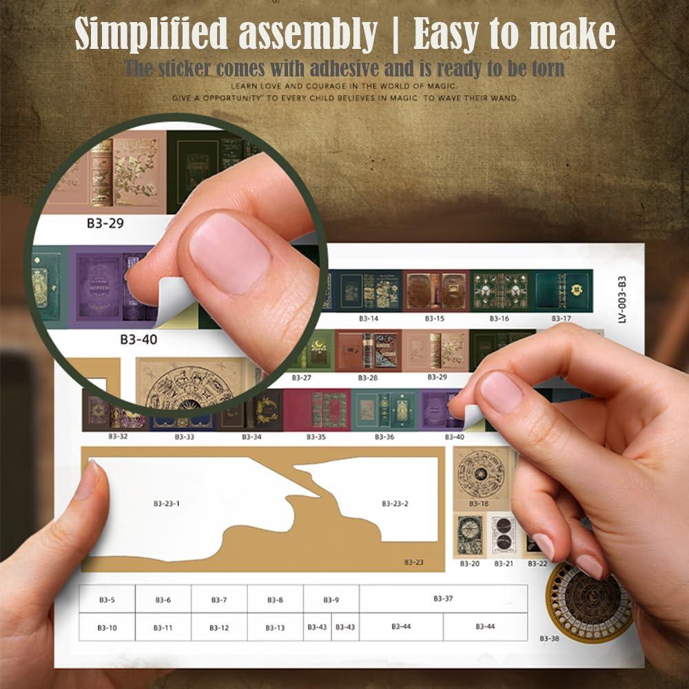 Kit de Mini Casa de Muñecas DIY Lannso con Cubierta Antipolvo