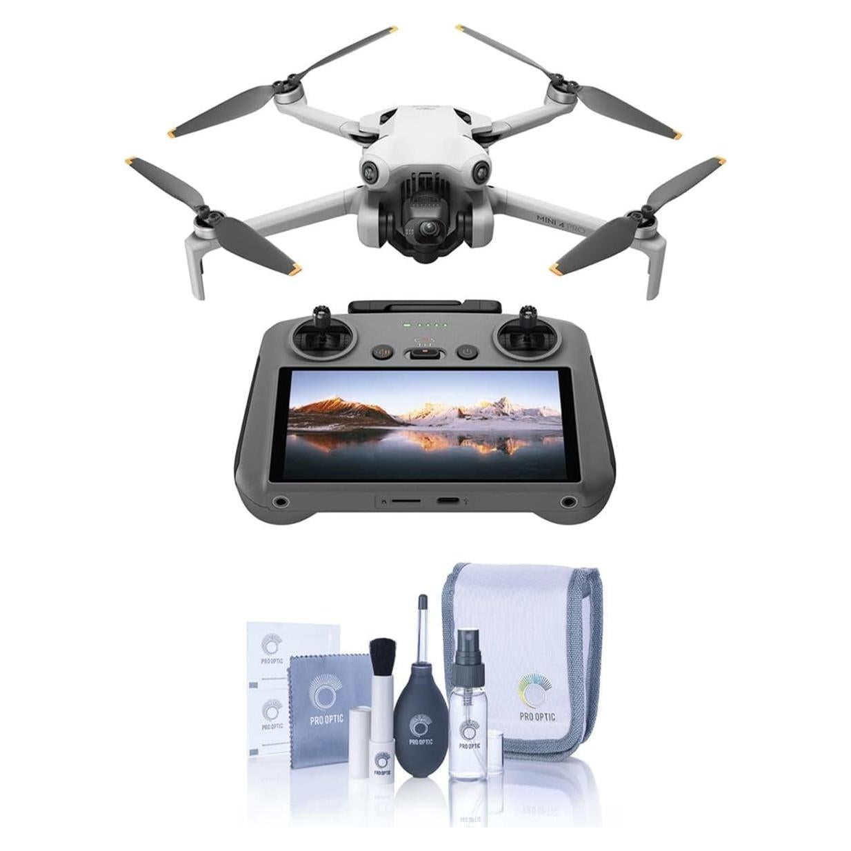 Dron DJI Mini 4 Pro con Control Remoto DJI RC 2