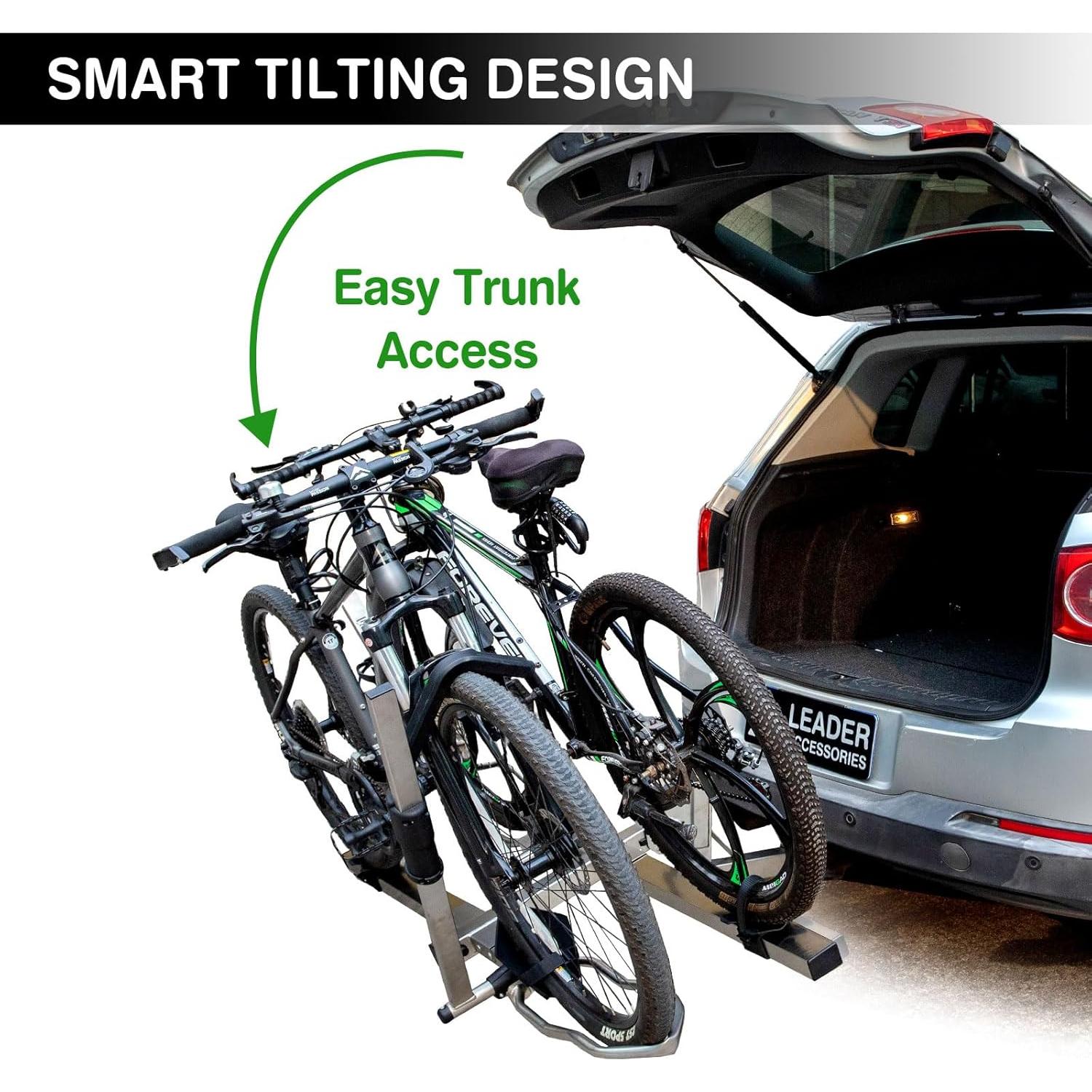 Soporte para Bicicletas Leader Accessories 2 Bicicletas 34 kg