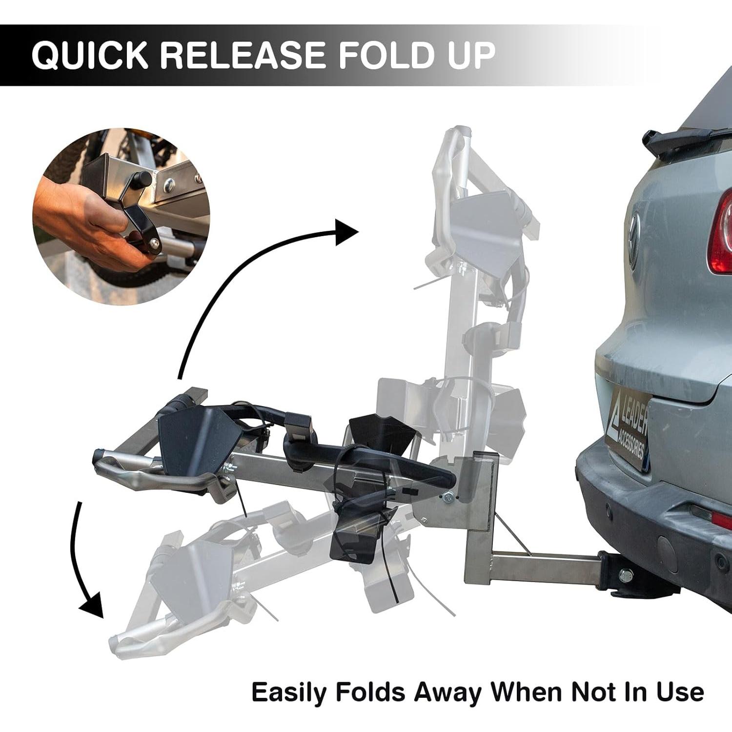 Soporte para Bicicletas Leader Accessories 2 Bicicletas 34 kg