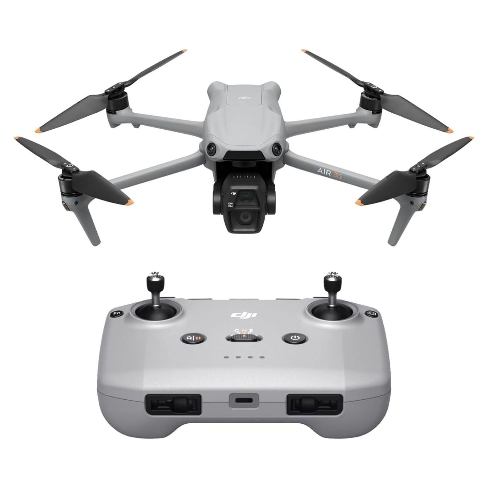 Drone DJI Air 3S con Cámara 4K y Control Remoto RC-N3