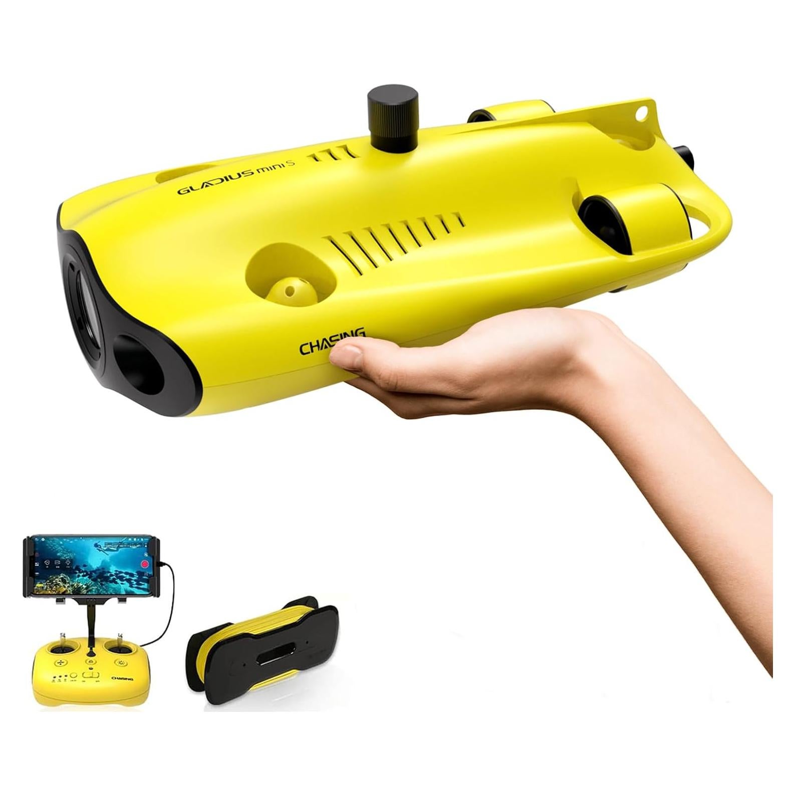 Dron Submarino Chasing GLADIUS MINI S 4K EIS 100m