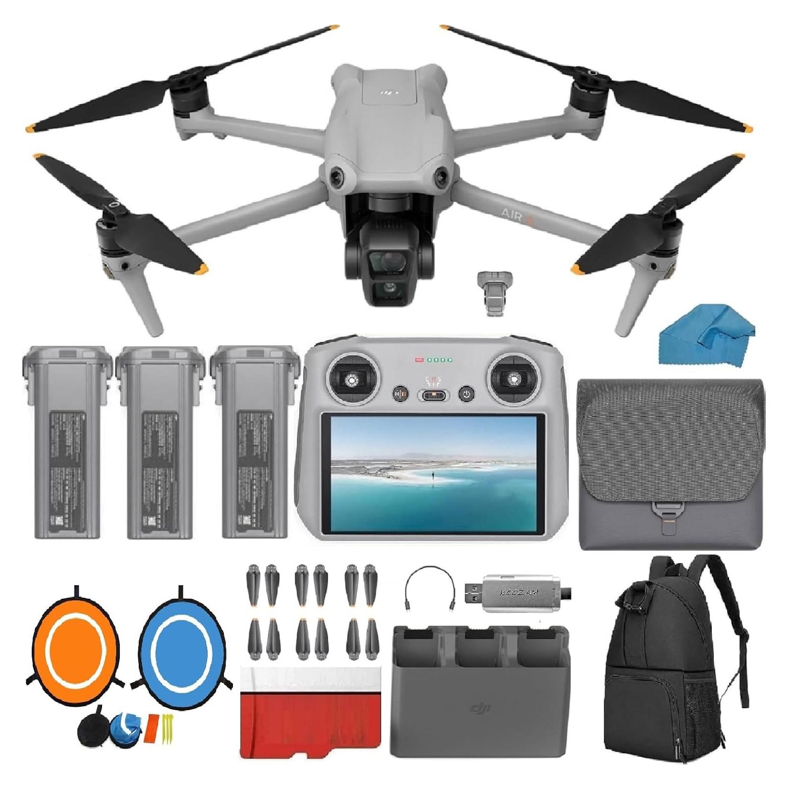 Drone DJI Air 3 Combo con Control Remoto y 4K HDR