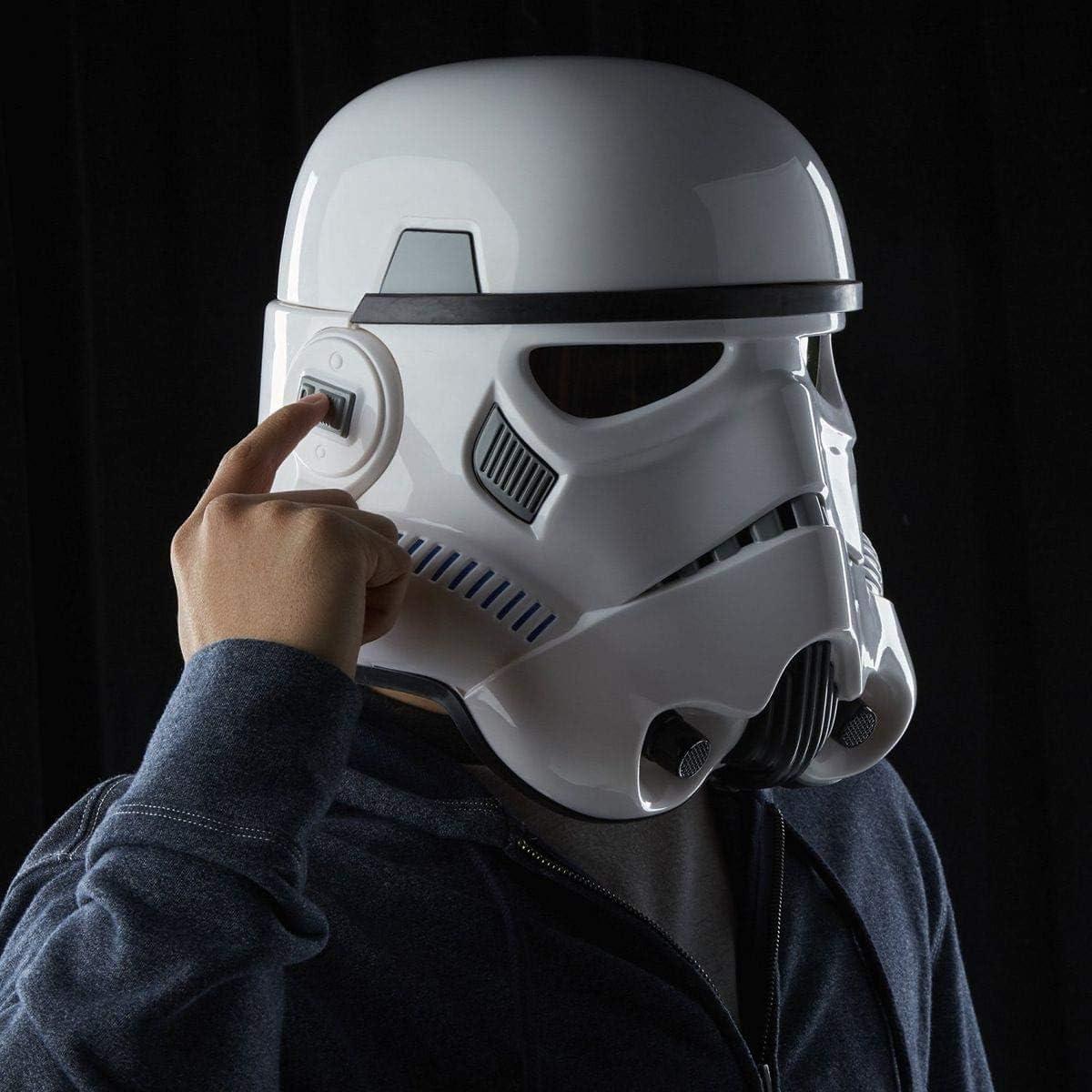 Casco Electrónico Stormtrooper Imperial Hasbro 27x31cm