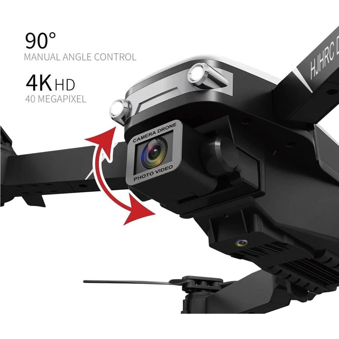 Dron E88 Pro Genérico con cámara 4K y WiFi FPV HD