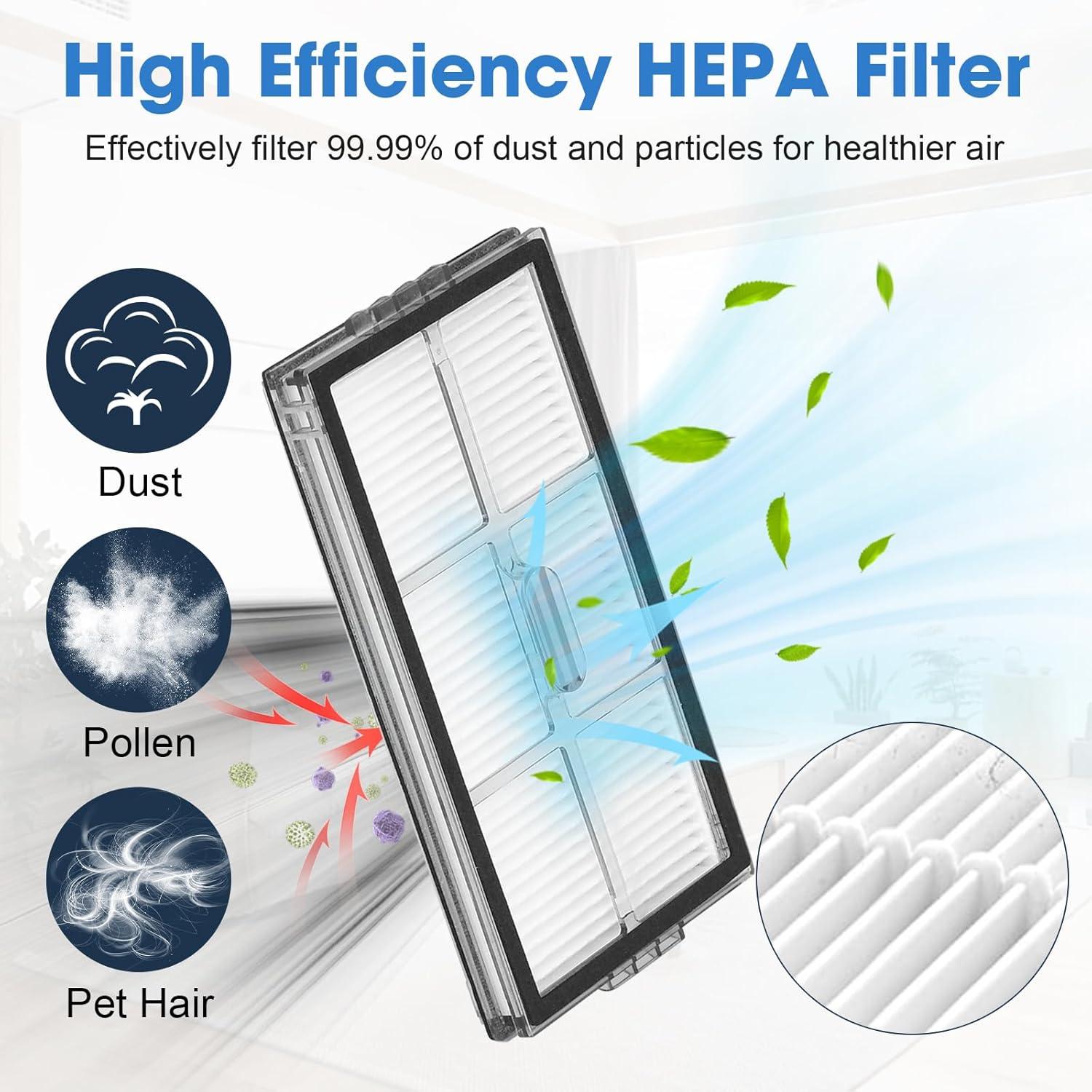 Kit de Accesorios 27PCS para Aspiradora Roborock Saros 10R