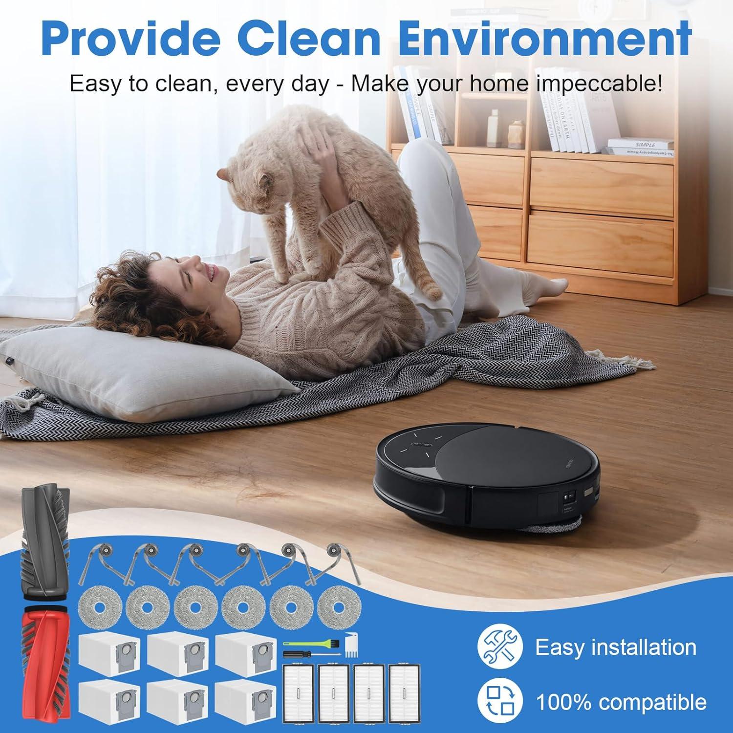 Kit de Accesorios 27PCS para Aspiradora Roborock Saros 10R