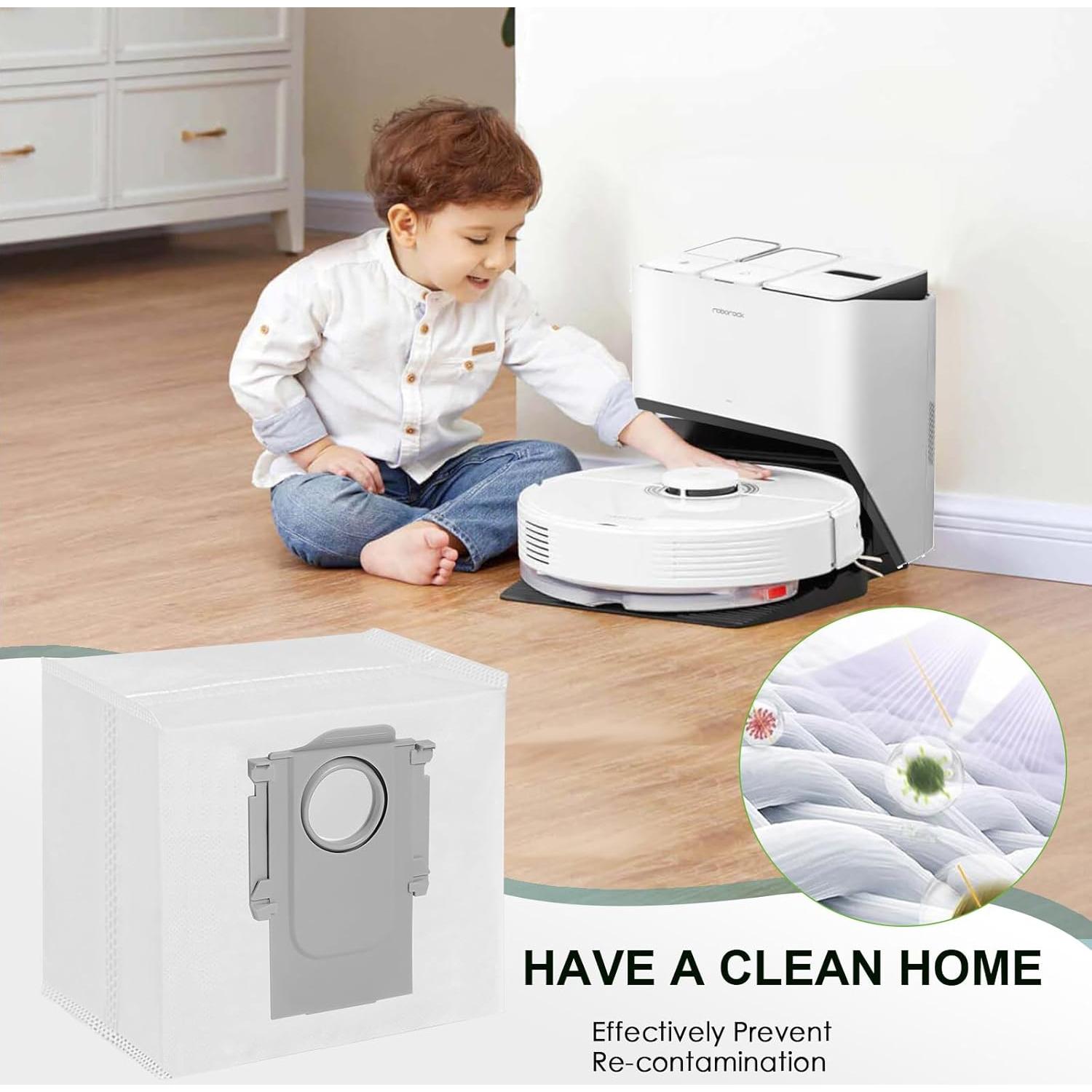 Kit de Accesorios KGC 18 Piezas para Aspiradora Roborock S8 Pro Ultra