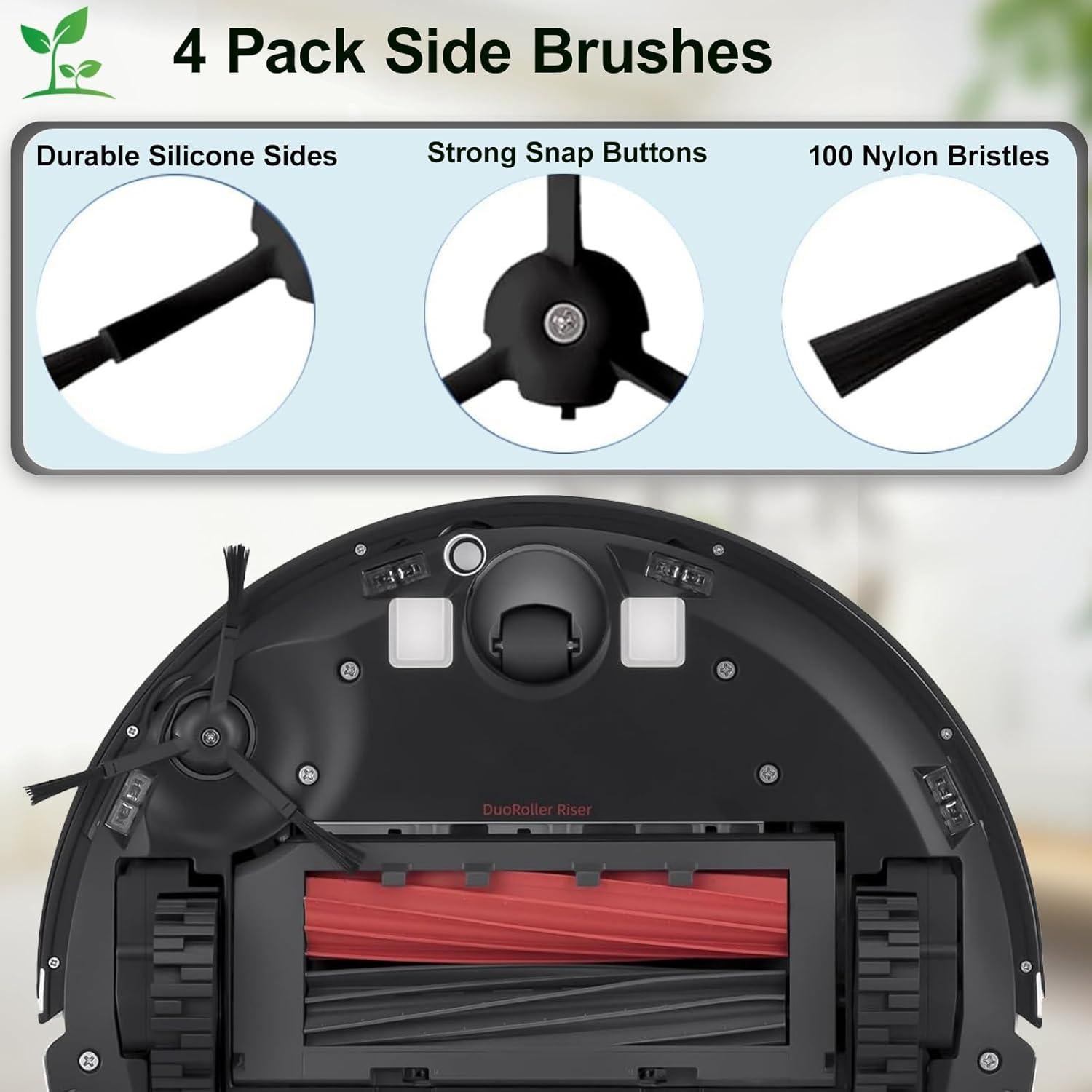 Kit de Accesorios KGC 18 Piezas para Aspiradora Roborock S8 Pro Ultra