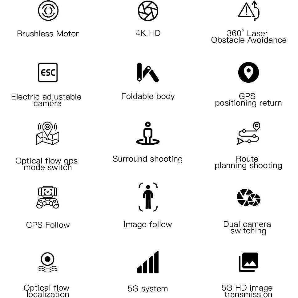 Dron Lozenge L900 Pro MAX 4K con Doble Cámara y GPS