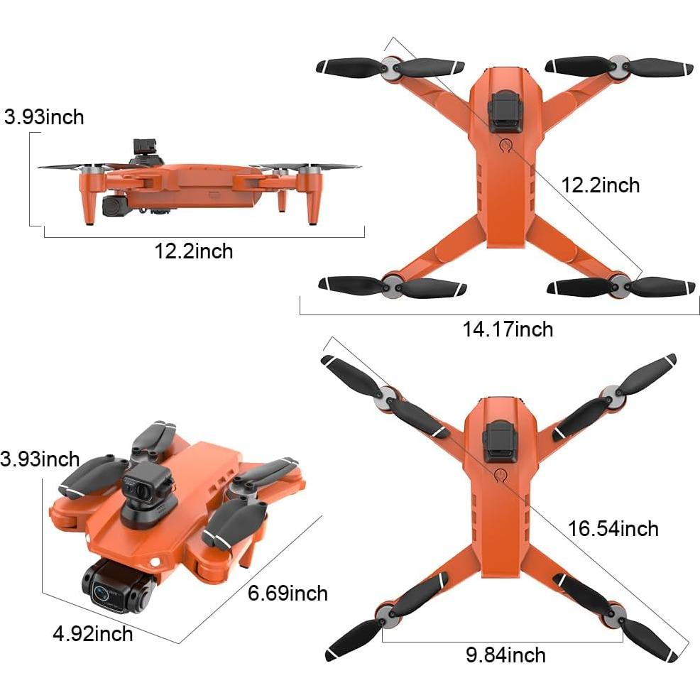 Dron Lozenge L900 Pro MAX 4K con Doble Cámara y GPS