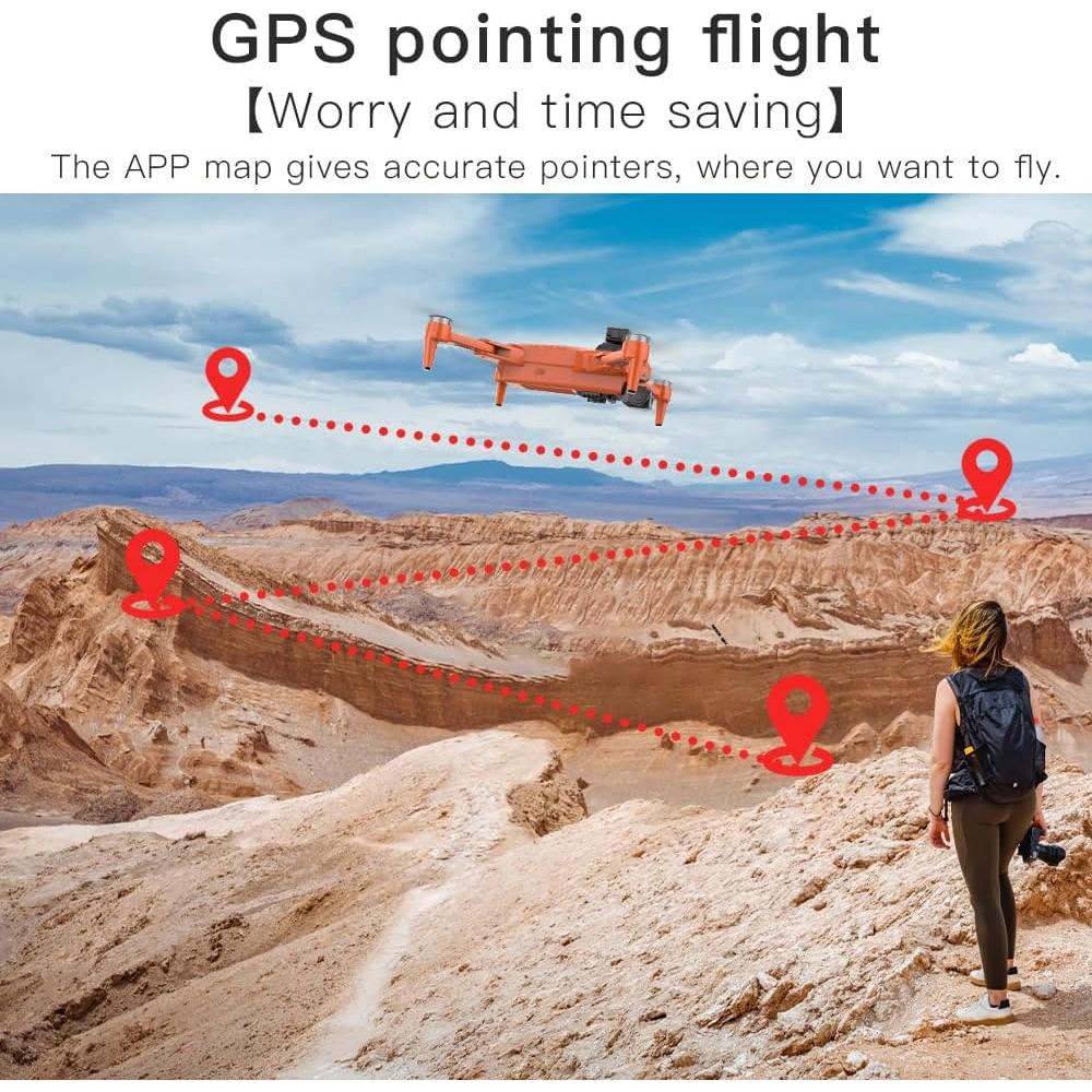 Dron Lozenge L900 Pro MAX 4K con Doble Cámara y GPS