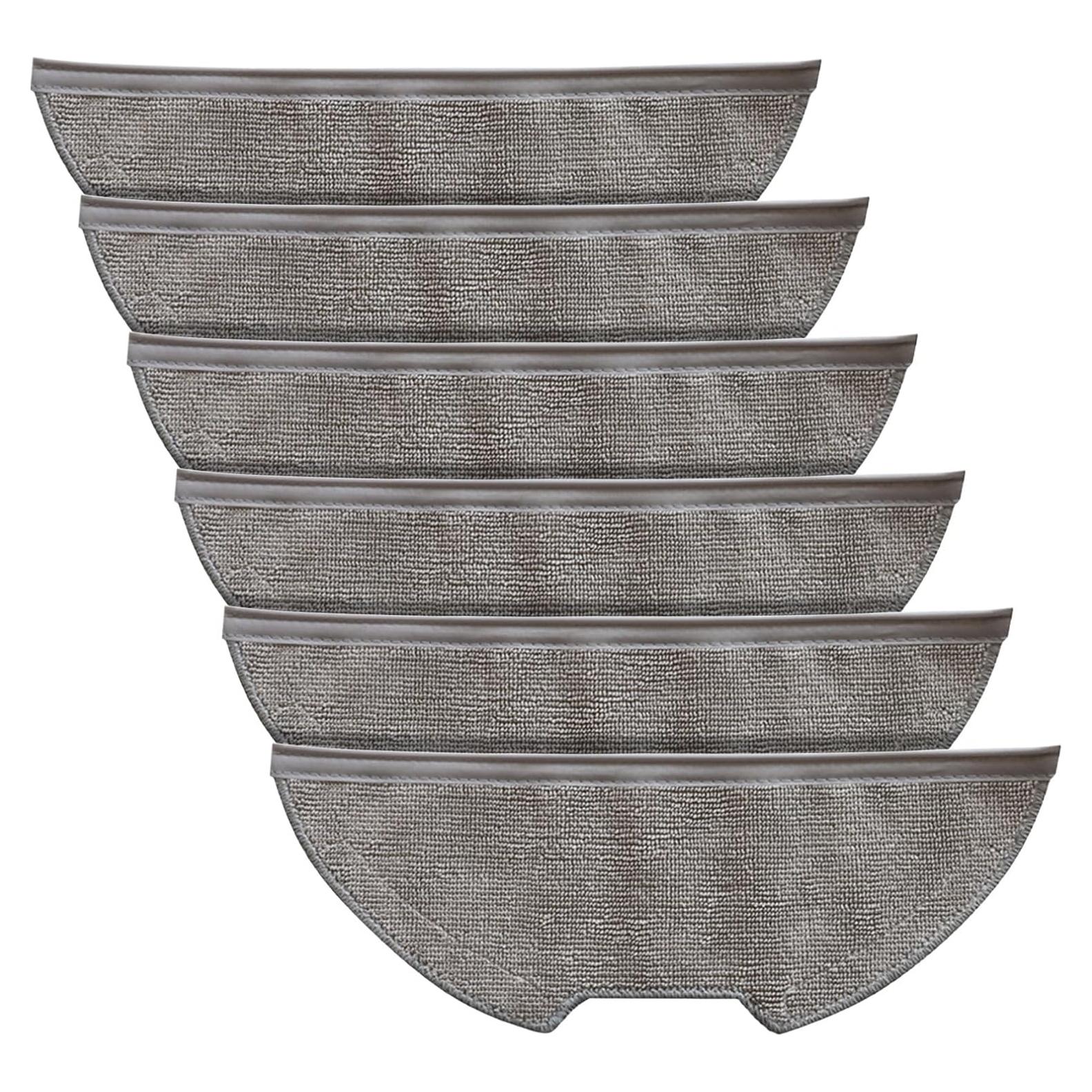 Paños de Microfibra SaferCCTV para Aspiradoras Robot 6 Pack