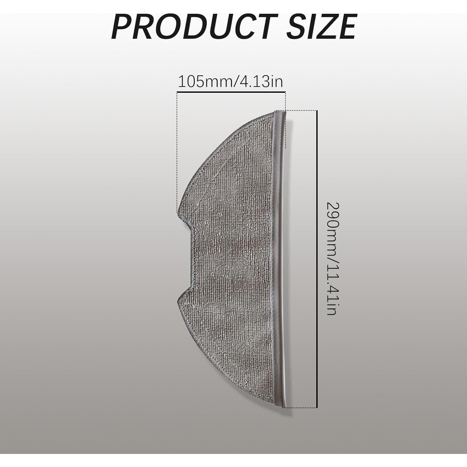 Paños de Microfibra SaferCCTV para Aspiradoras Robot 6 Pack
