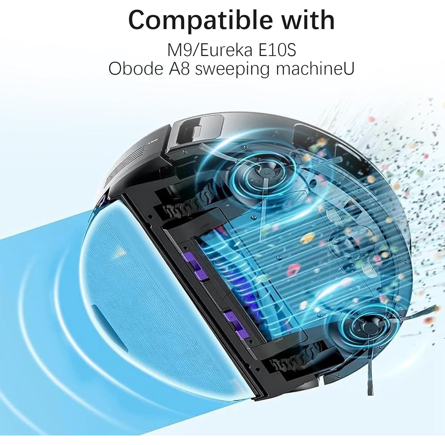Paños de Microfibra SaferCCTV para Aspiradoras Robot 6 Pack