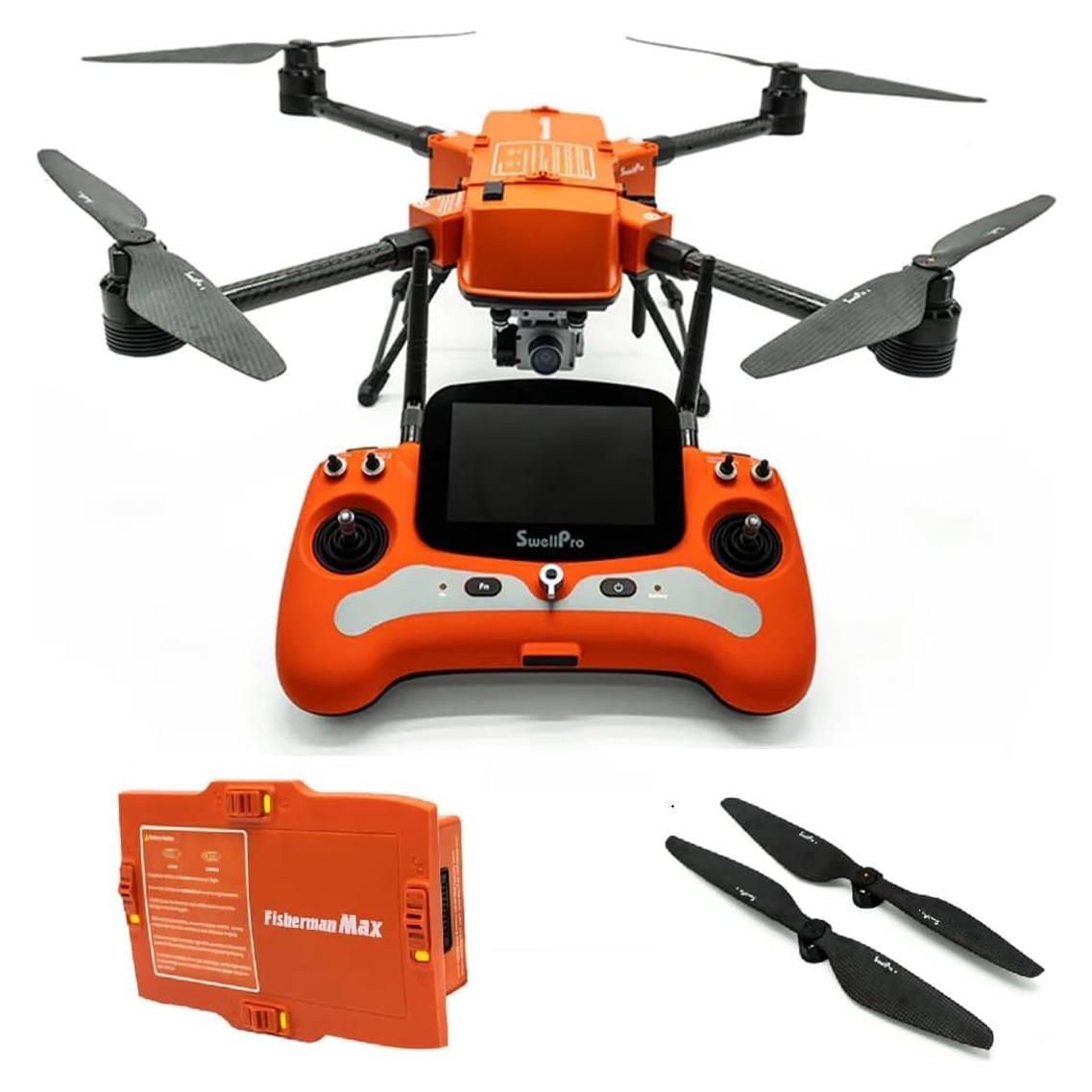 Drone de Pesca Swellpro Fisherman MAX 4K IP67 3.5kg Avanzado