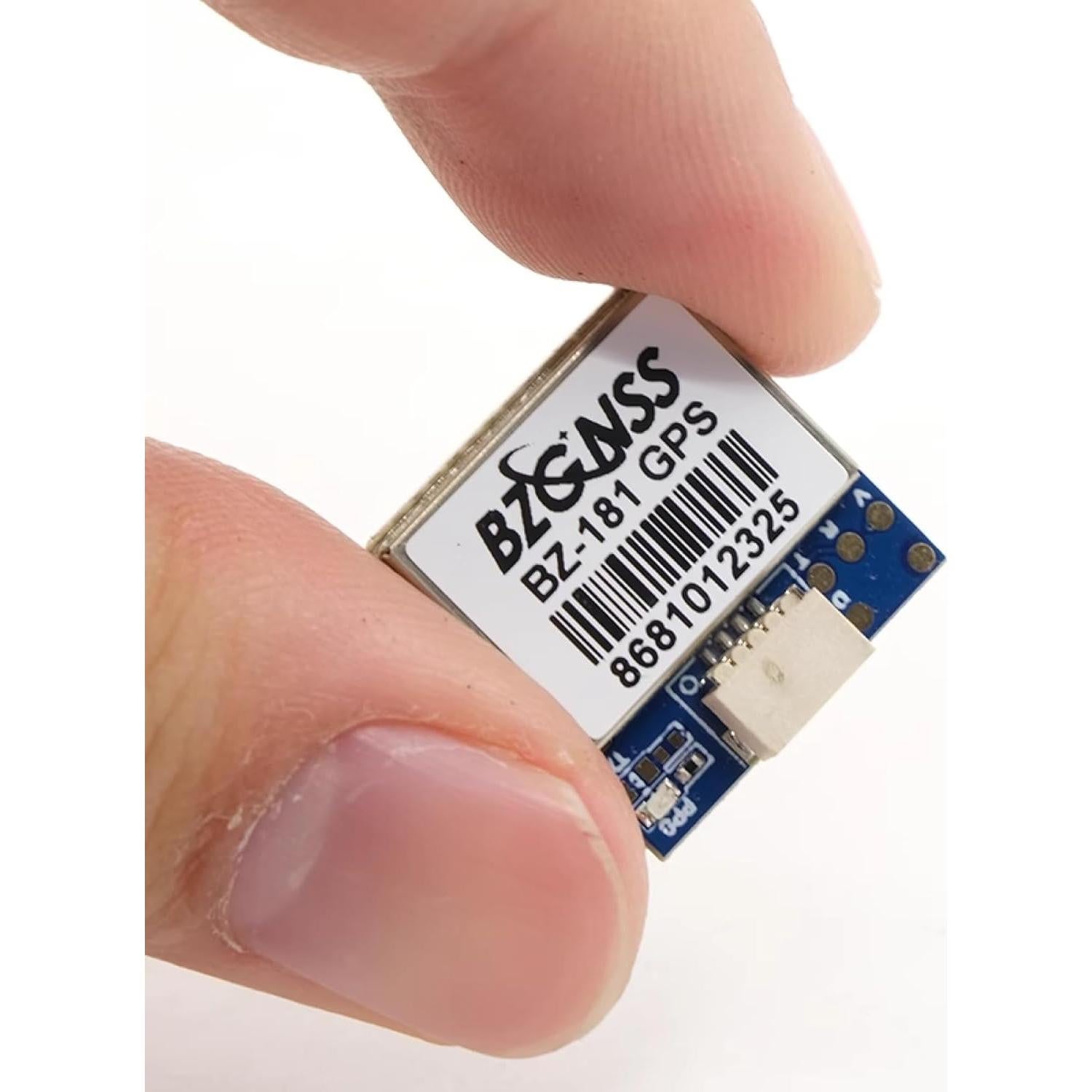 BZGNSS BZ-181 FPV GPS Module - Dual Protocol M10 Drone GPS for RC FPV Drone Racing Fixed-Wing Long-Range Flight Compatible with F405 F722 Flight Controller by Speedybee