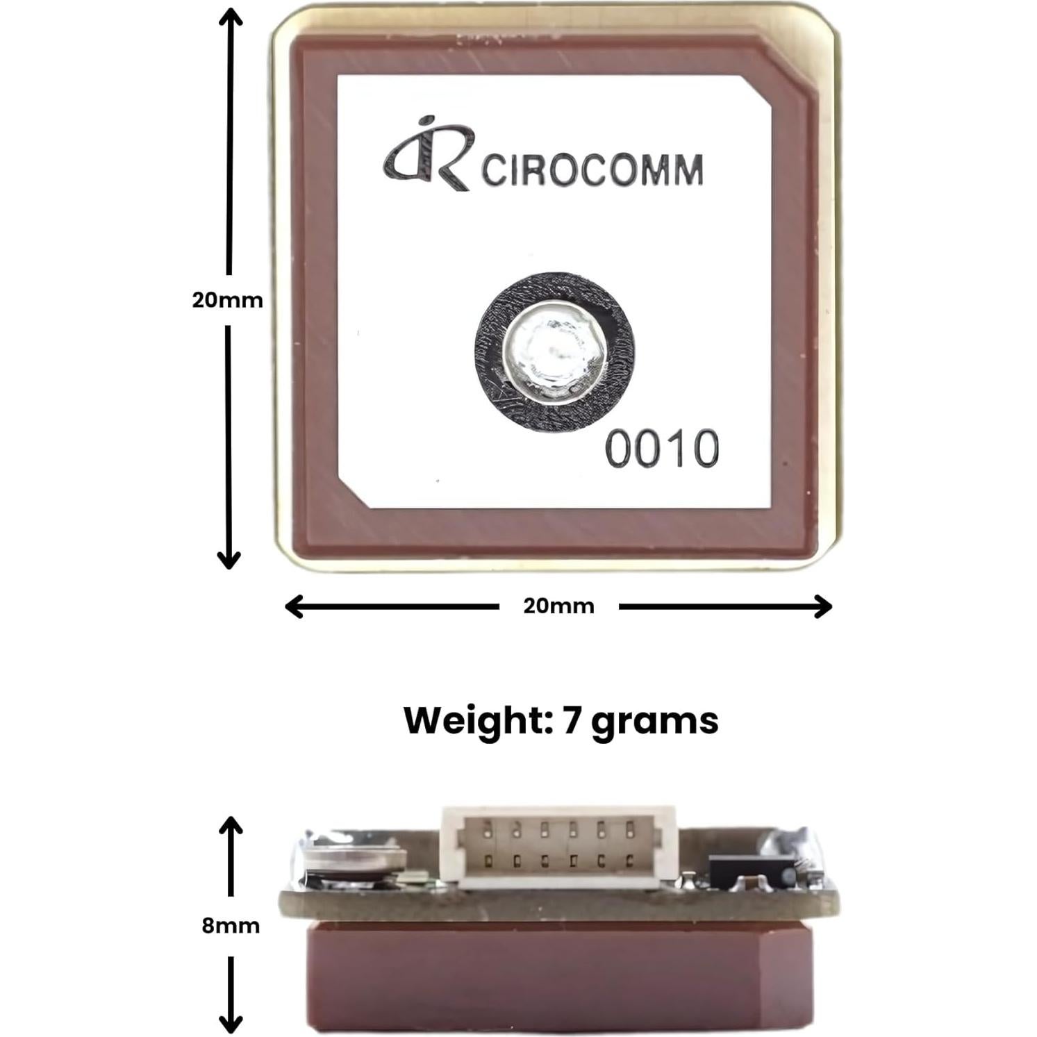 Módulo GPS AERO SELFIE M100-5883 con Compás Integrado para UAV