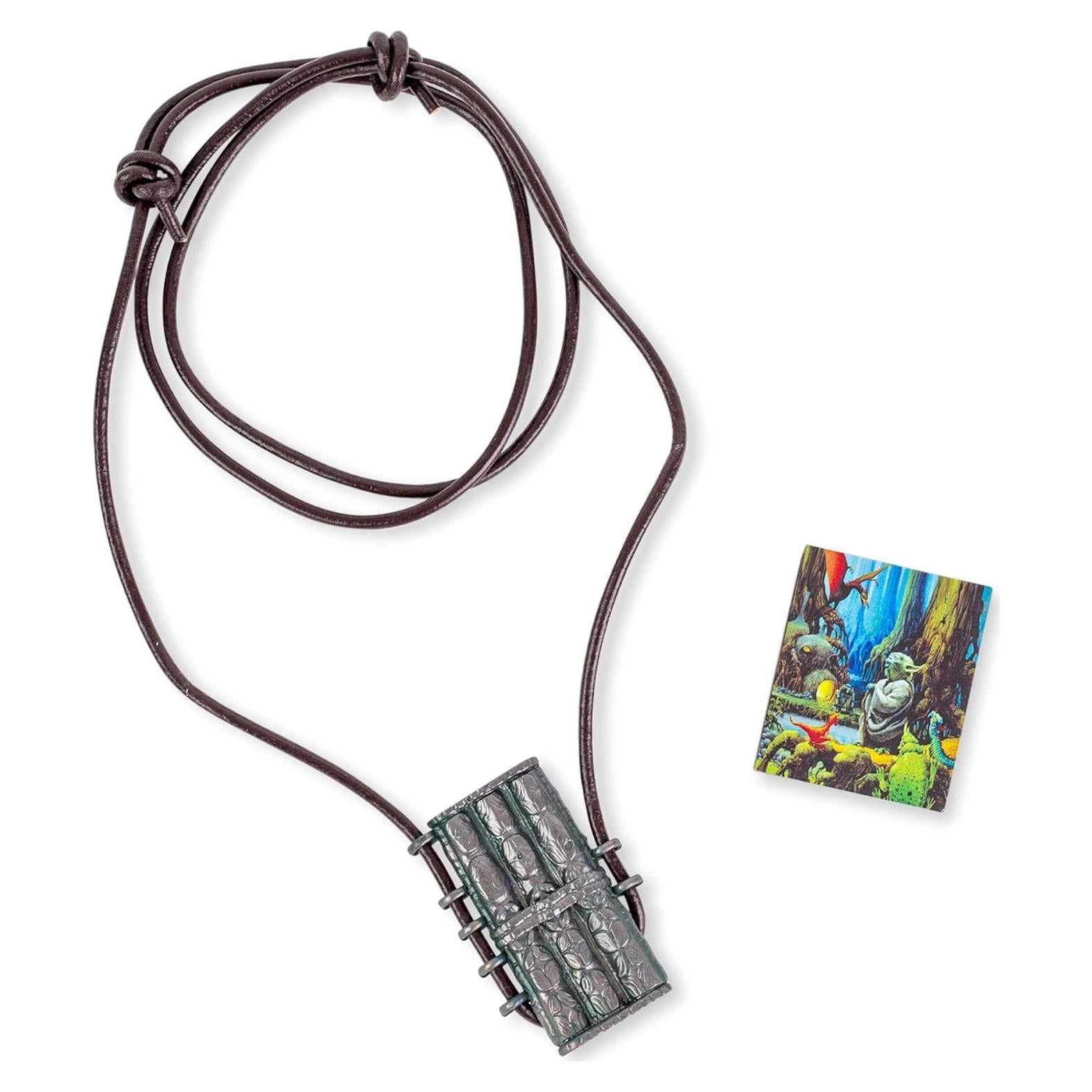 Conjunto Coleccionista Yoda Blissl Collar y Pin Esmalte