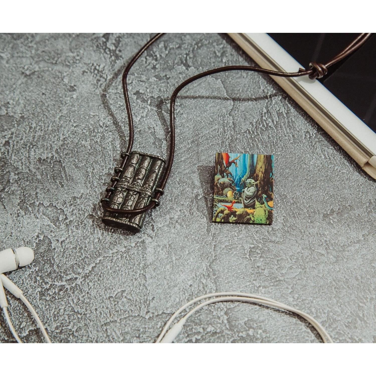 Conjunto Coleccionista Yoda Blissl Collar y Pin Esmalte