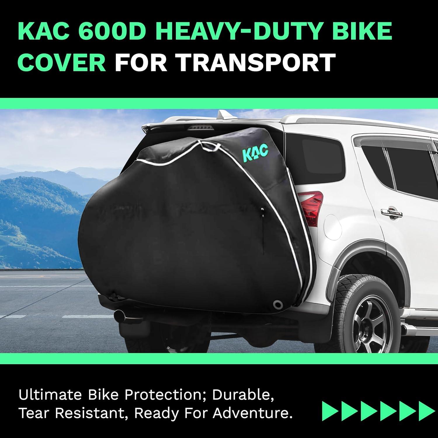 Funda para Bicicleta KAC 1 Bicicleta L Impermeable 600D