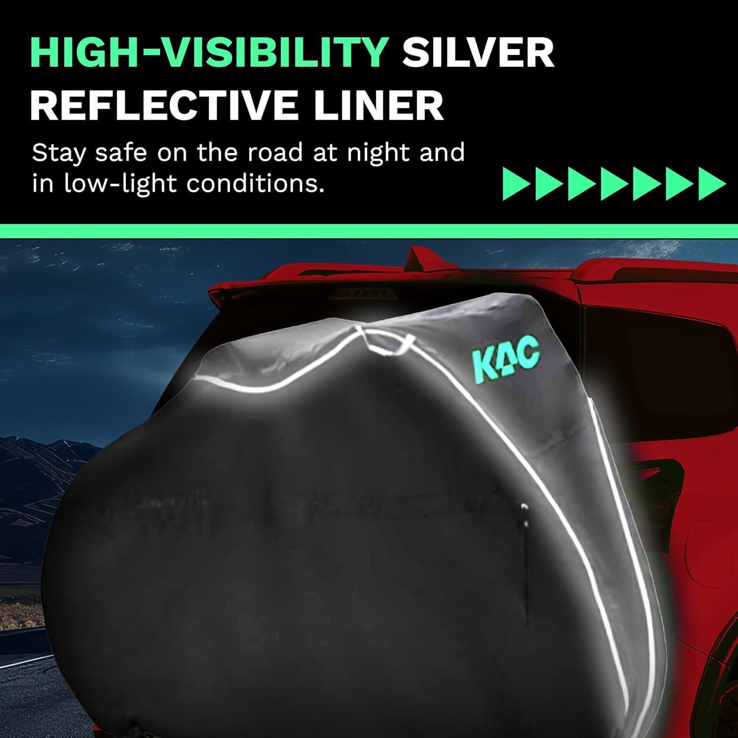 Funda para Bicicleta KAC 1 Bicicleta L Impermeable 600D