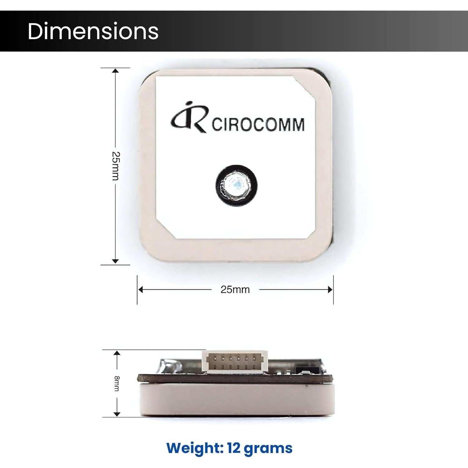 Módulo GPS AERO SELFIE M10G-5883L para Drones - U-BLOX M10