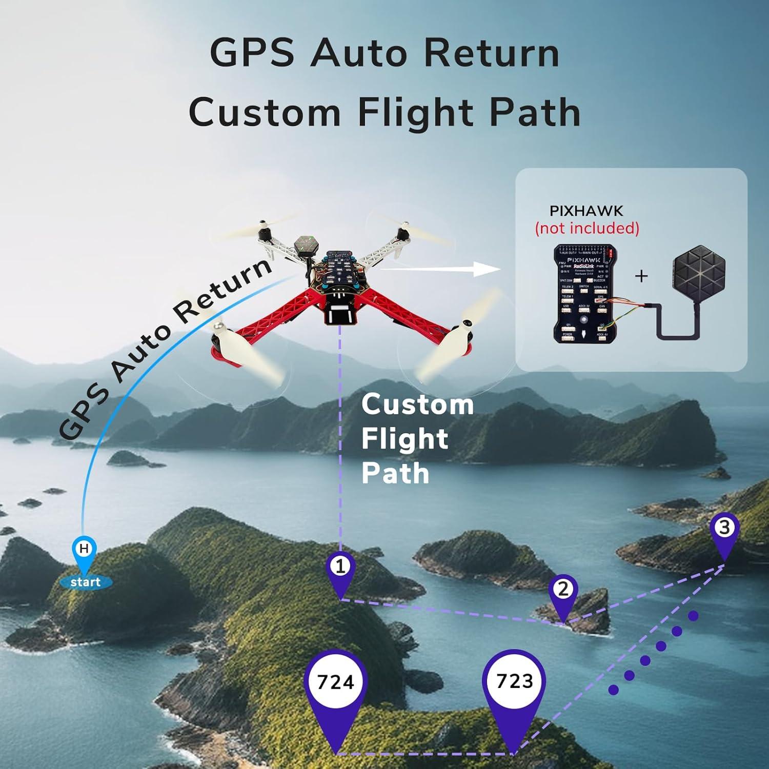 Módulo GPS Radiolink SE100 Ublox M10050 Alta Precisión Drone
