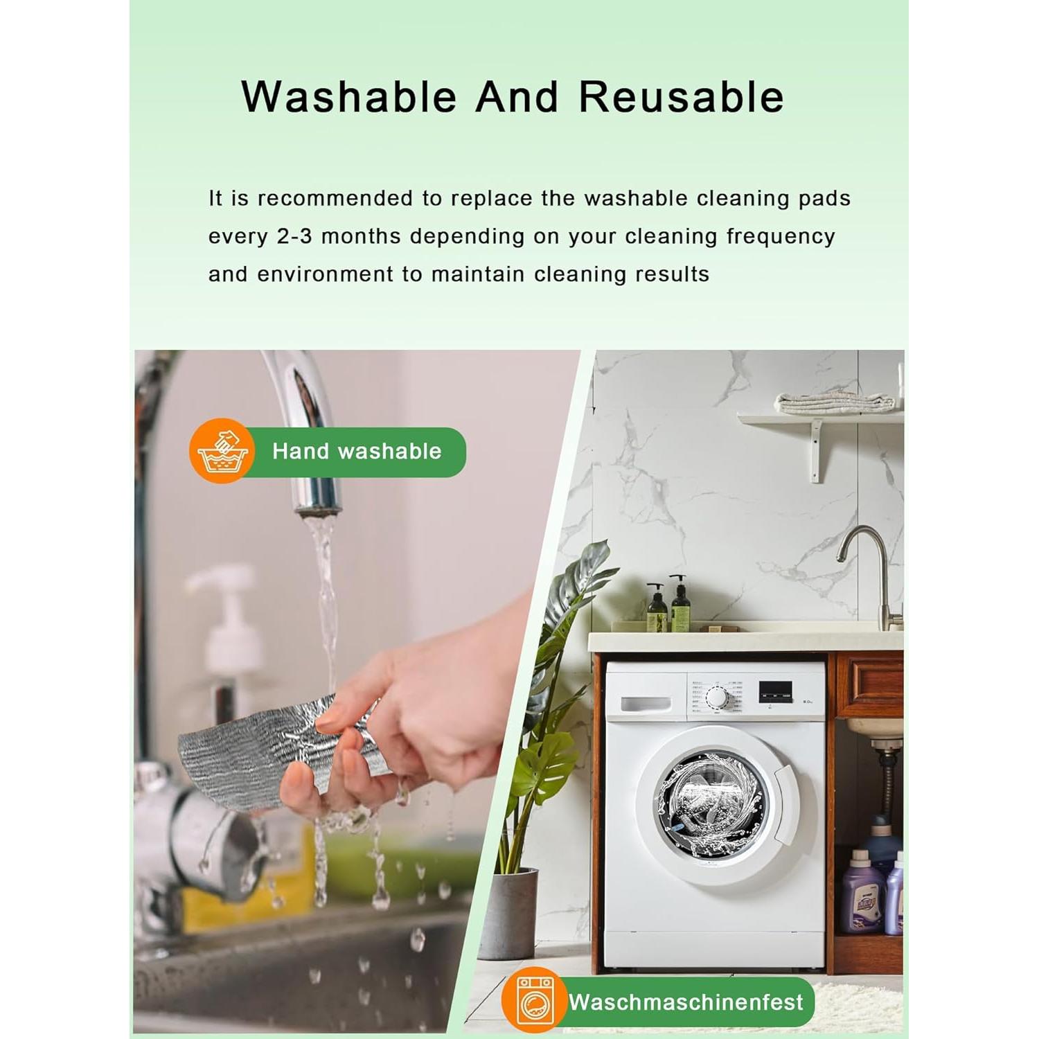 6 Almohadillas de Reemplazo E-HAO para iRobot Roomba Combo