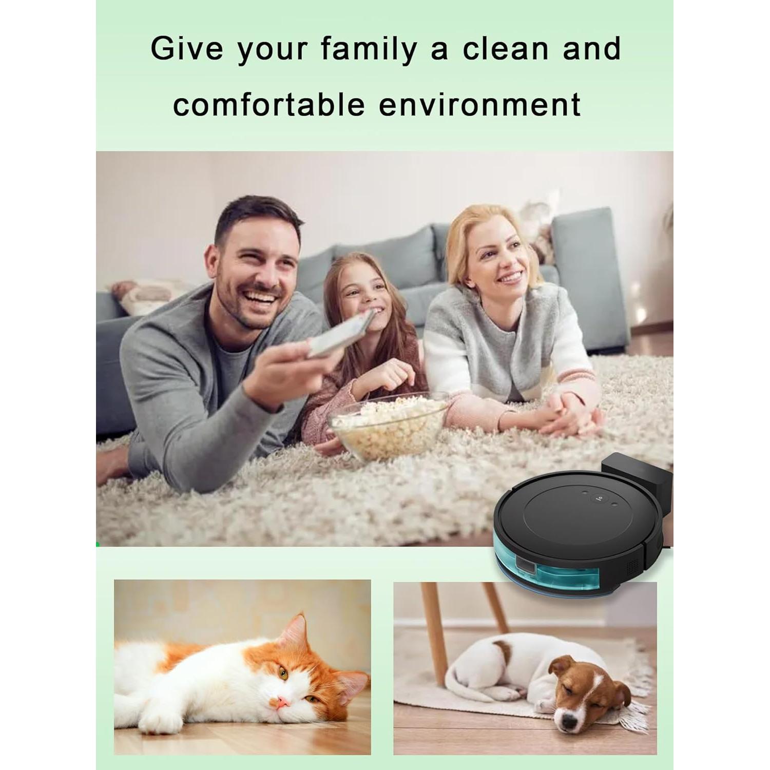 6 Almohadillas de Reemplazo E-HAO para iRobot Roomba Combo