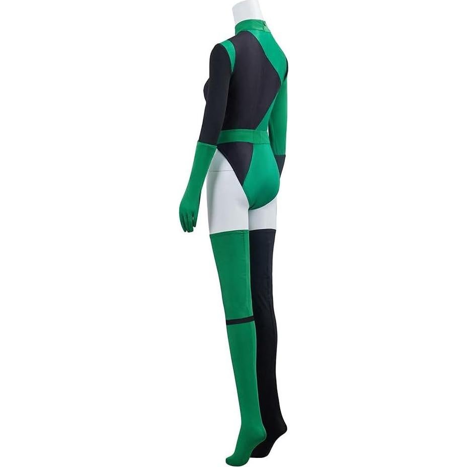 Disfraz de Cosplay Shego Verde para Mujeres Adultas