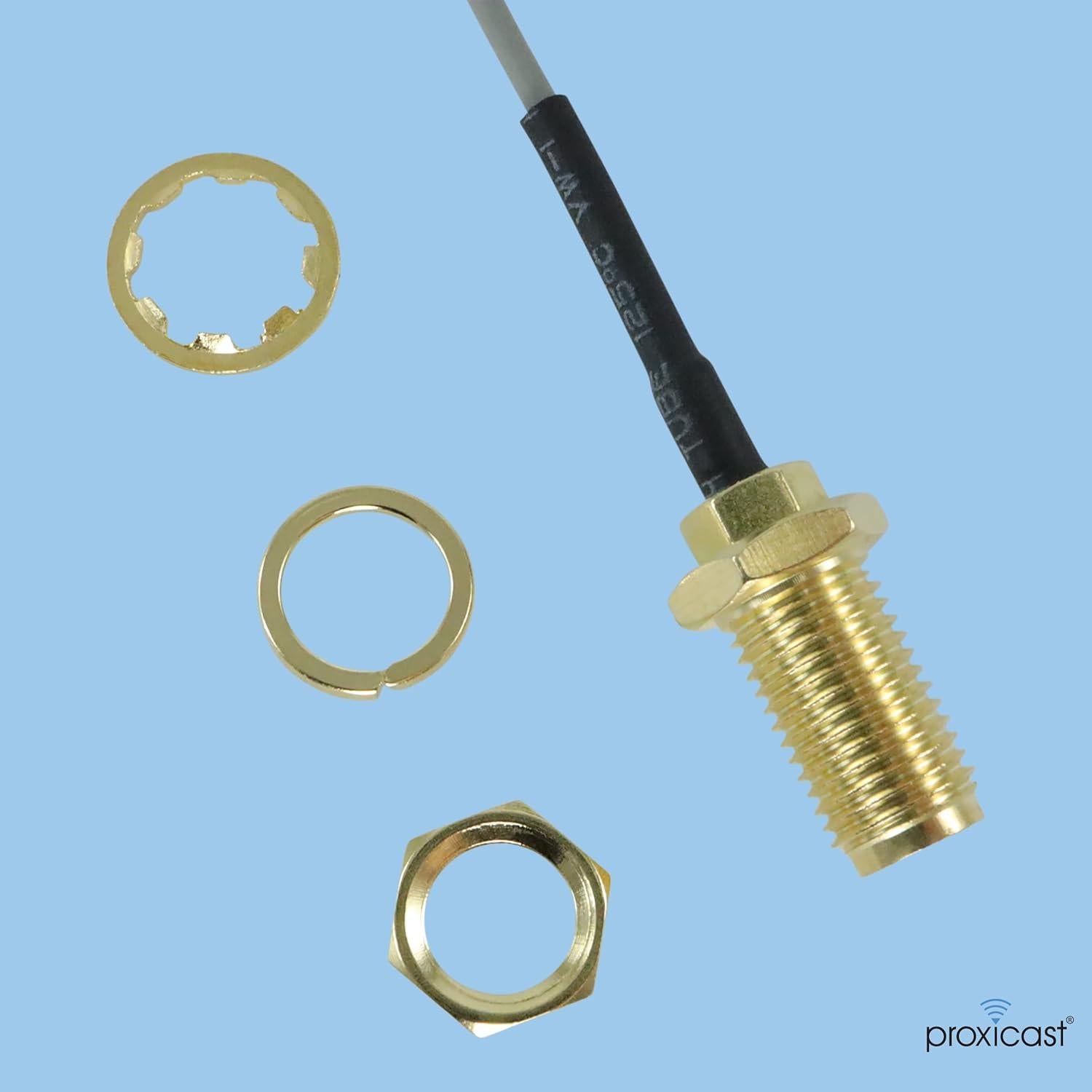 Cable Coaxial Proxicast U.FL a SMA hembra 200mm 50 Ohm