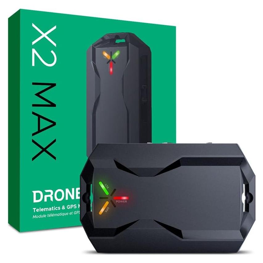 Rastreador GPS DroneMobile X2-MAX con LTE y Batería de Respaldo