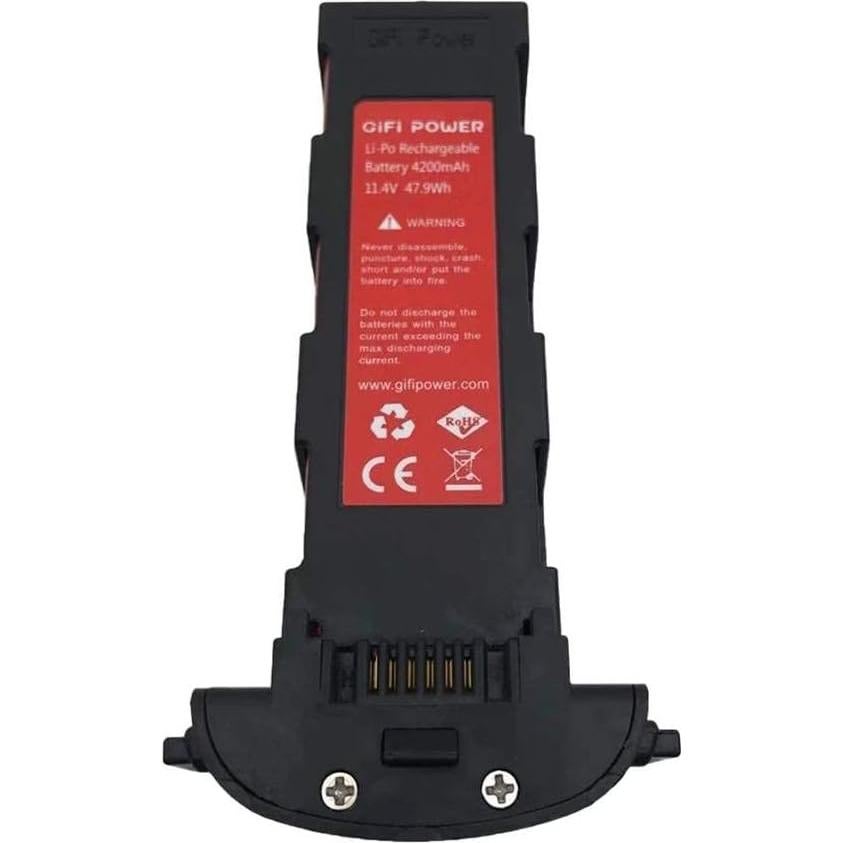 MaximalPower Li-Po Rechargeable Battery 4200mAh 11.4V 47.9Wh for Hubsan H117S Zino, Hubsan Zino PRO GPS RC Drone