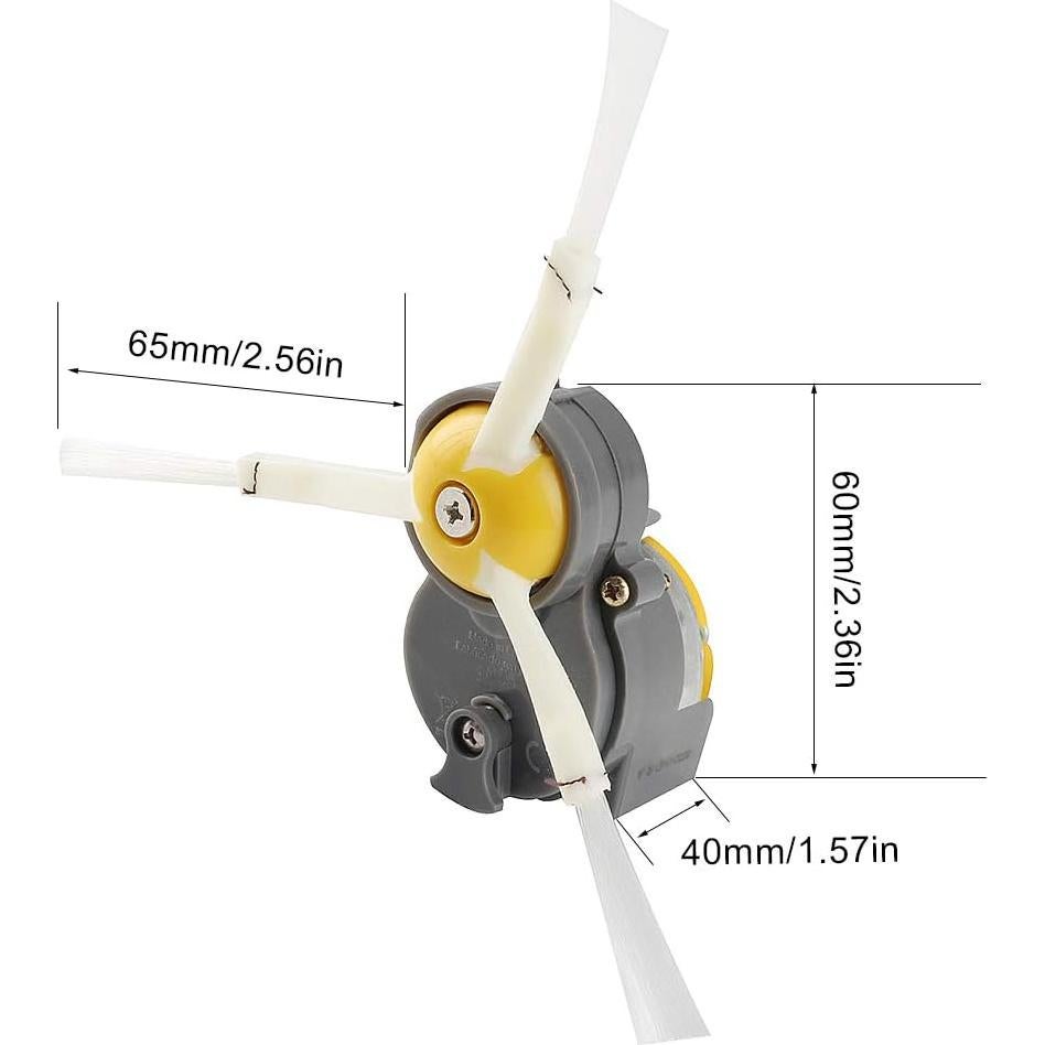 Módulo Motor Cepillo Lateral iRobot Roomba 860 900 Negro