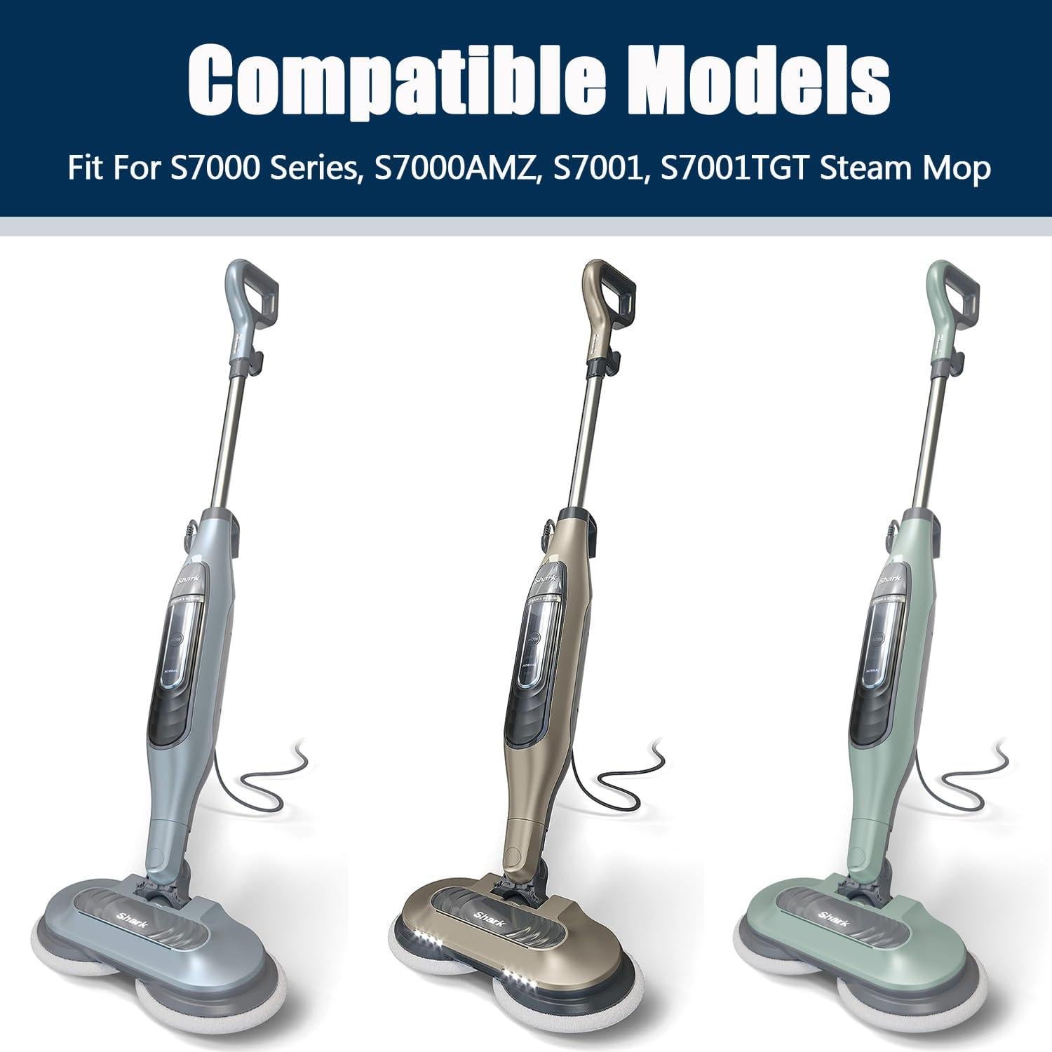 6 Almohadillas de Repuesto para Mopa de Vapor TIPOPOM SH-MOP