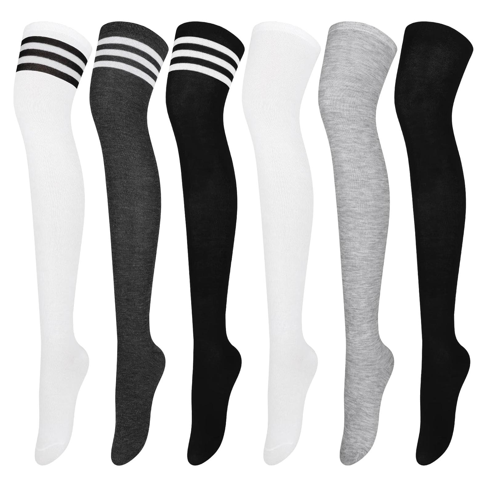 Medias Altas Aneco 6 Pares para Mujeres - Térmicas y Elegantes