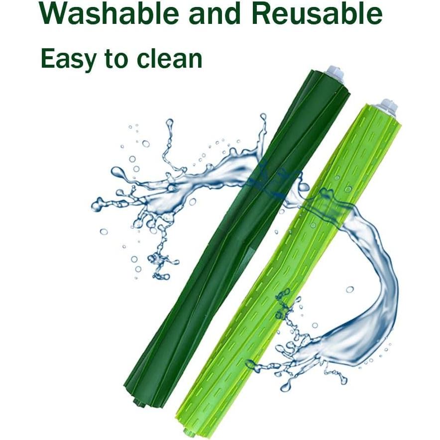 Set de 3 Cepillos de Goma Chrostion para iRobot Roomba s9