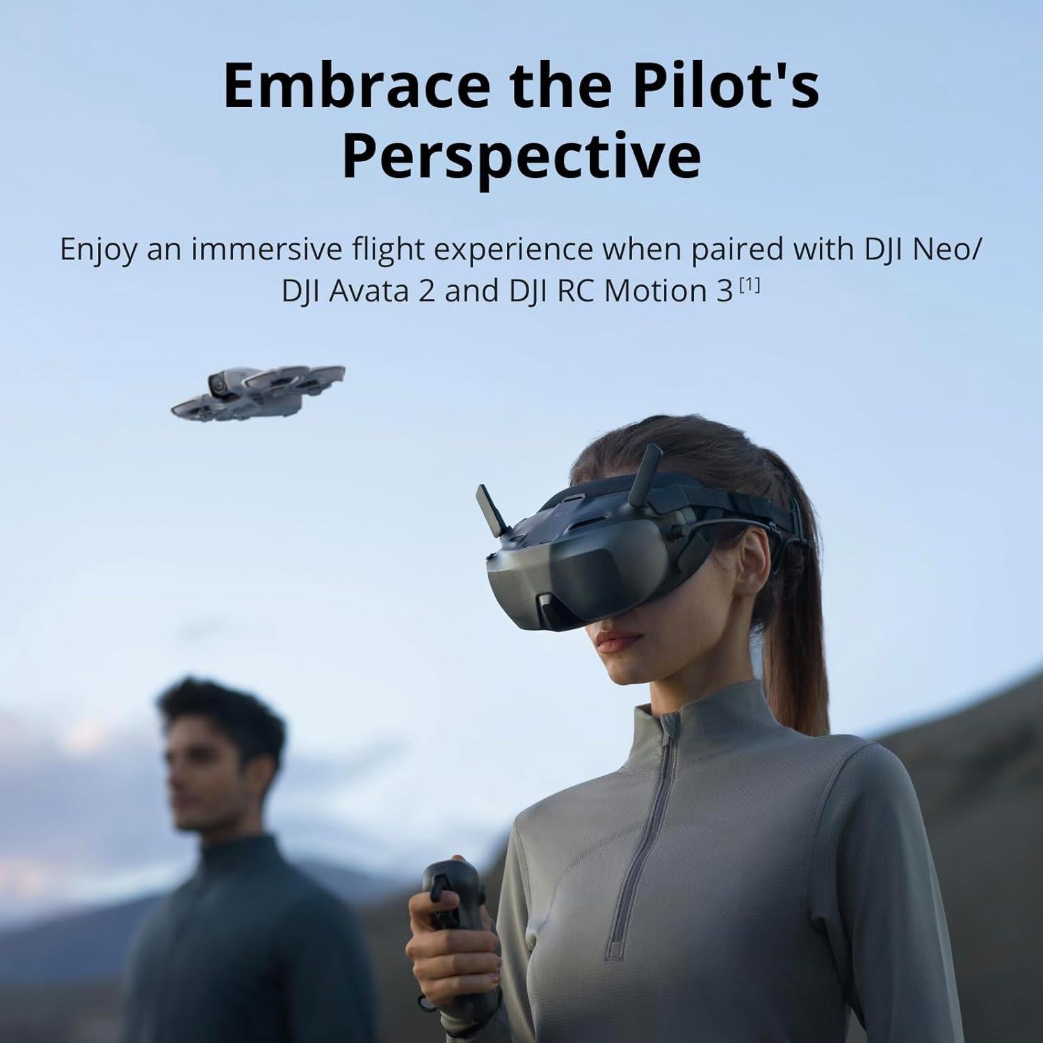 Gafas FPV DJI Goggles N3 1080p, Inmersivas y Cómodas