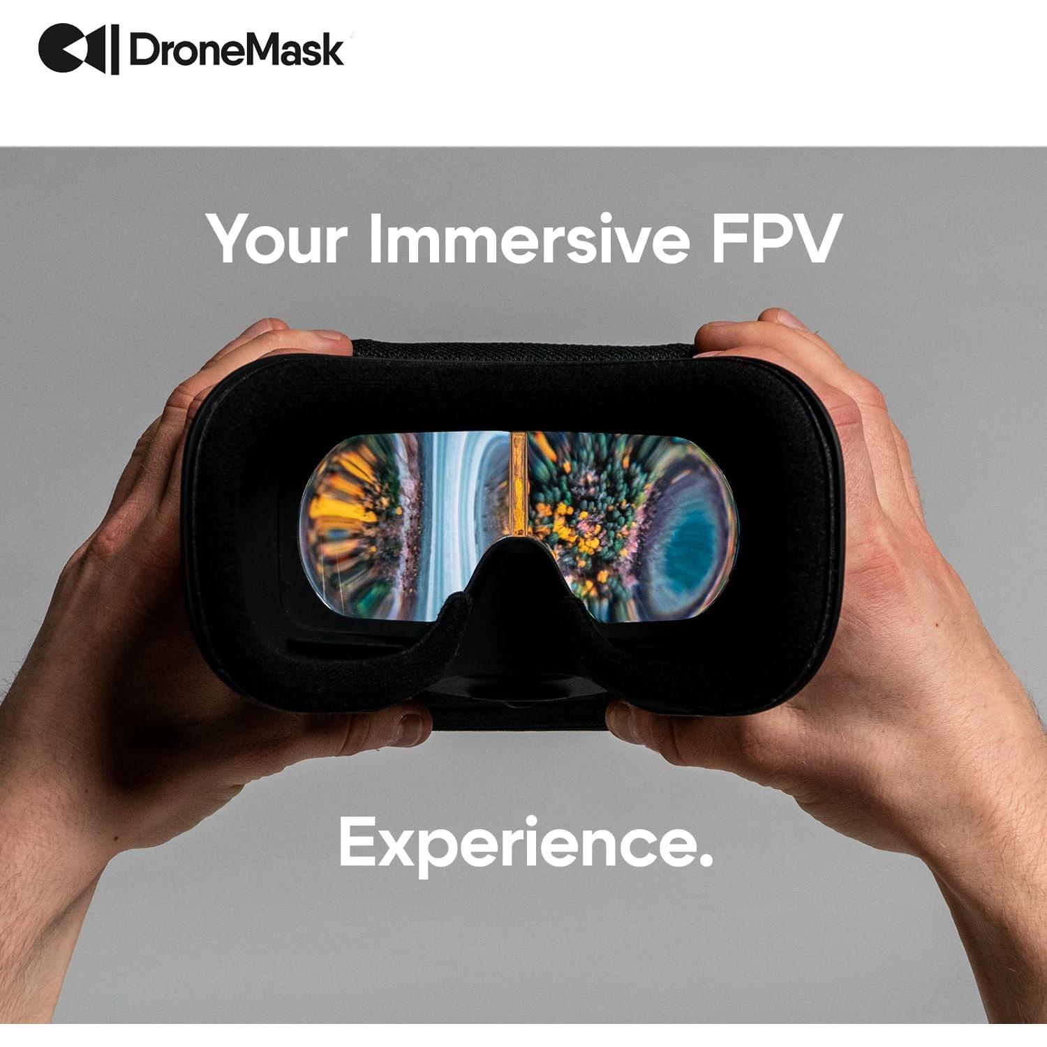Gafas FPV DroneMask 2 HD para Drones con Cámara - Inmersivas