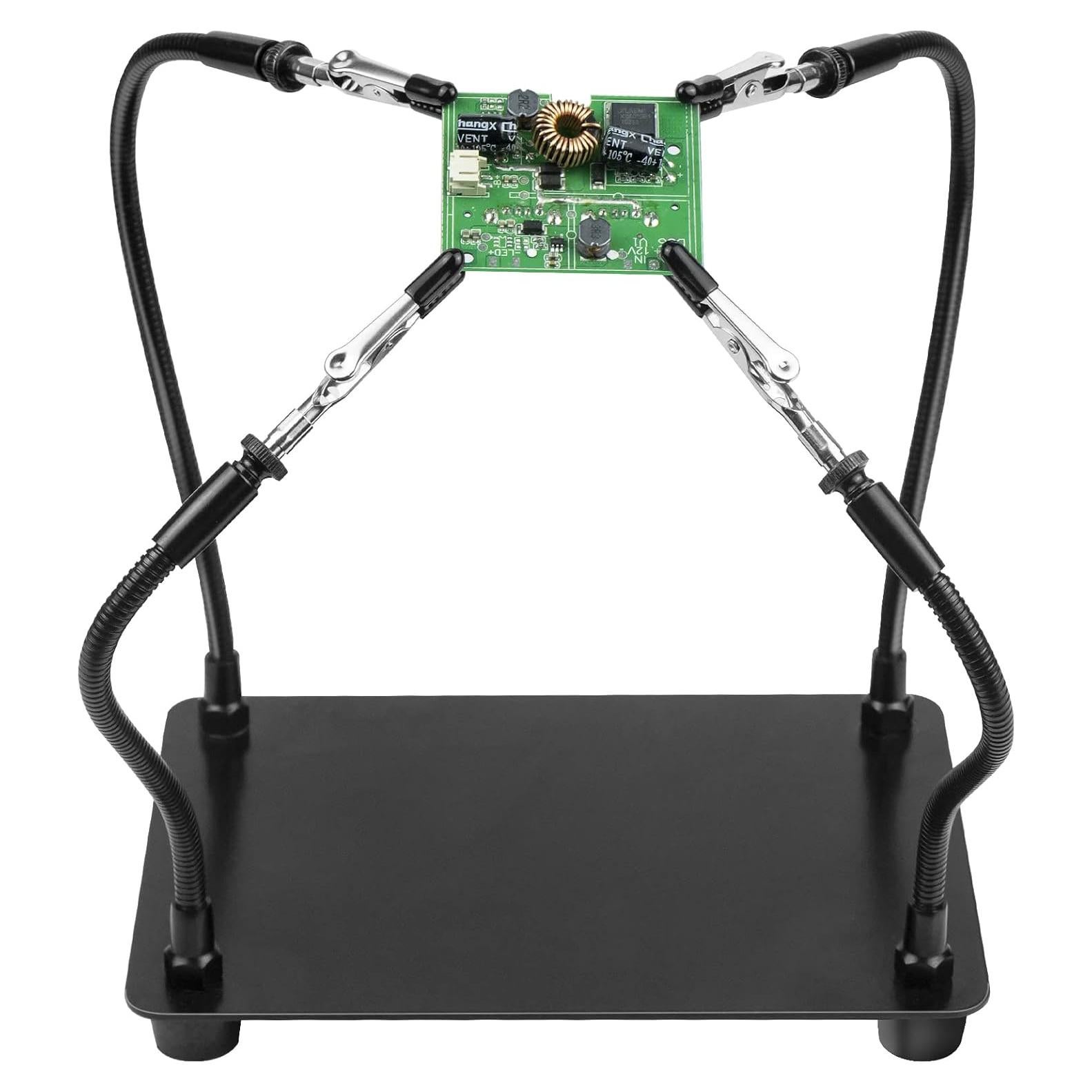 Estación de Soldadura Helping Hands XYK con 4 Brazos Flexibles